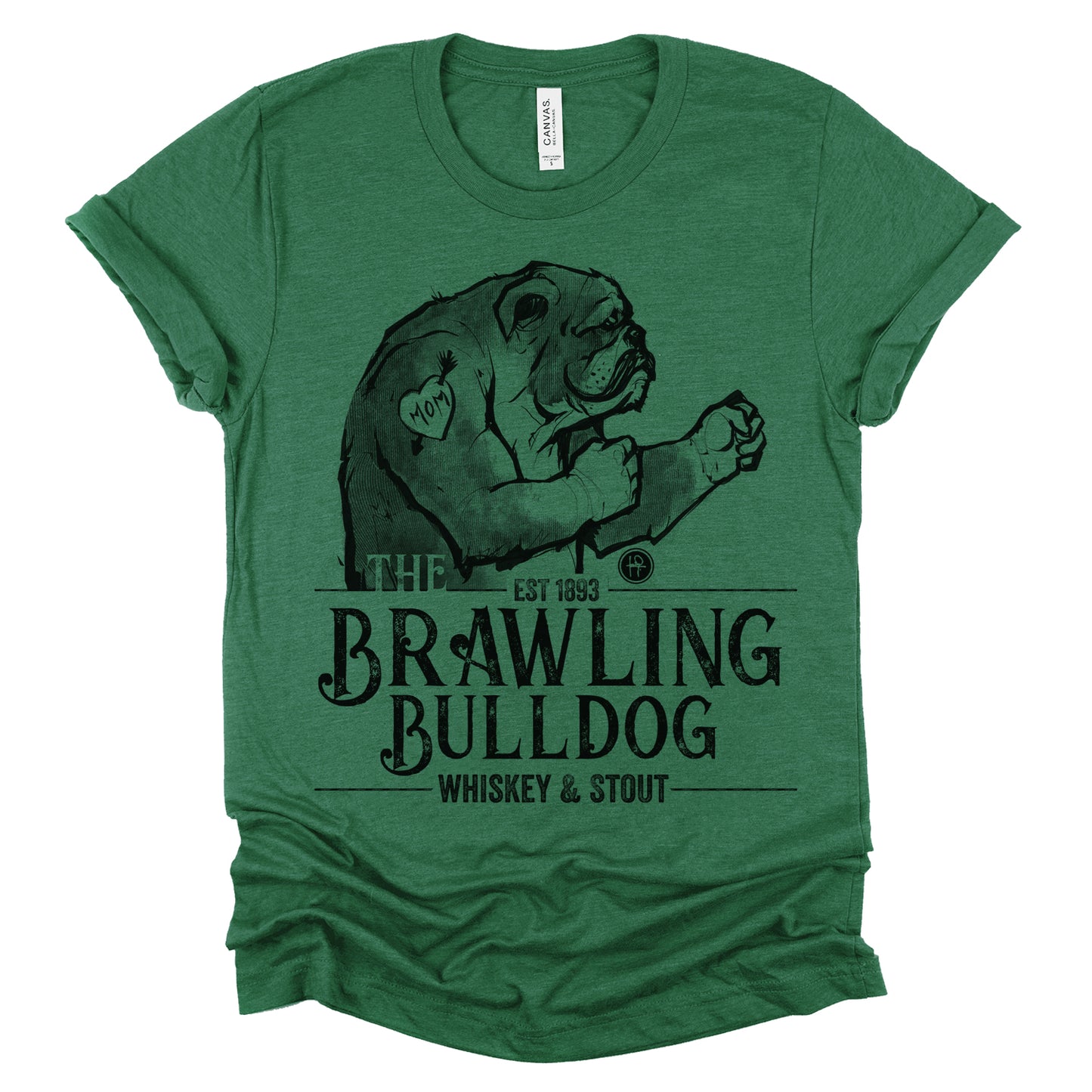 Brawling Bulldog Pub: Brawler's Haven T-Shirt