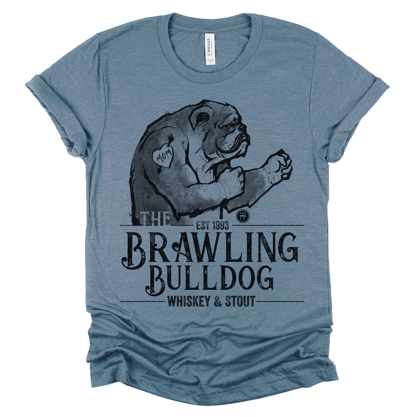 Brawling Bulldog Pub: Brawler's Haven T-Shirt