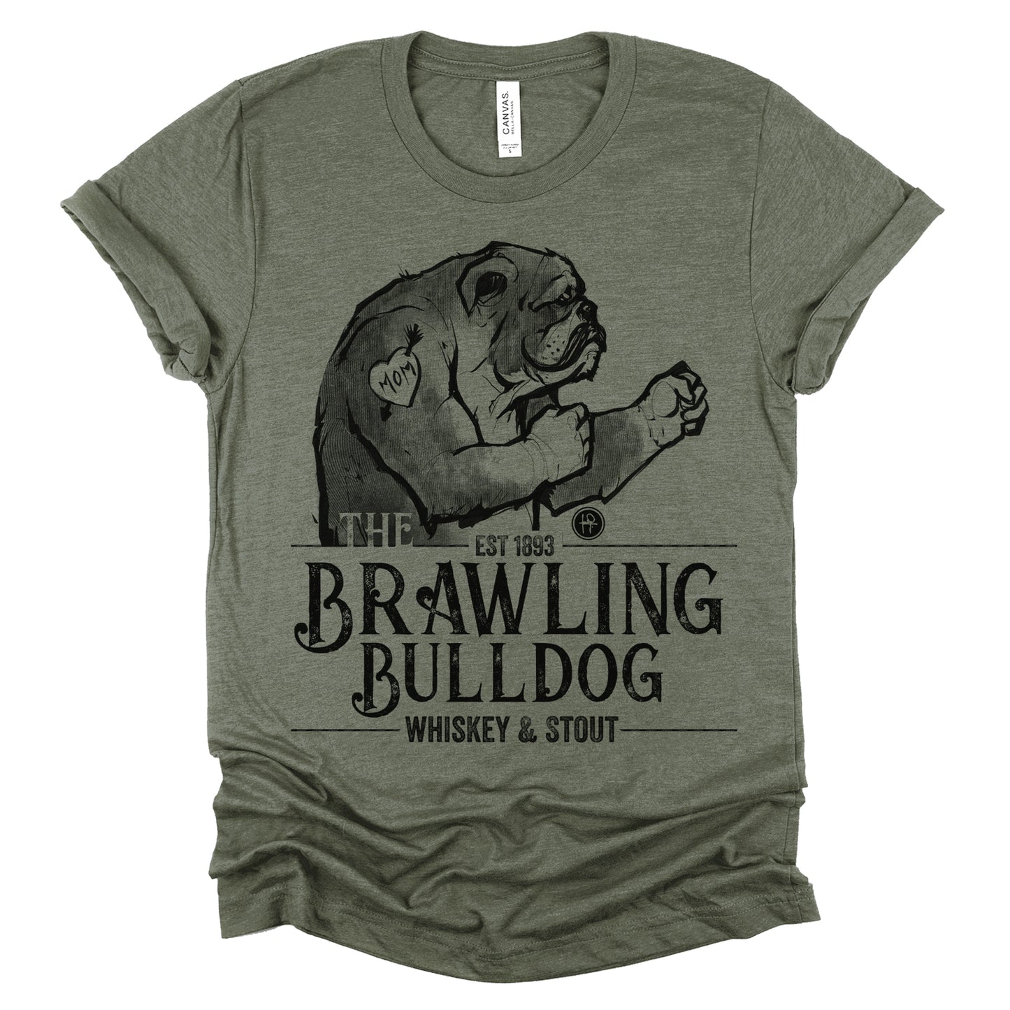Brawling Bulldog Pub: Brawler's Haven T-Shirt