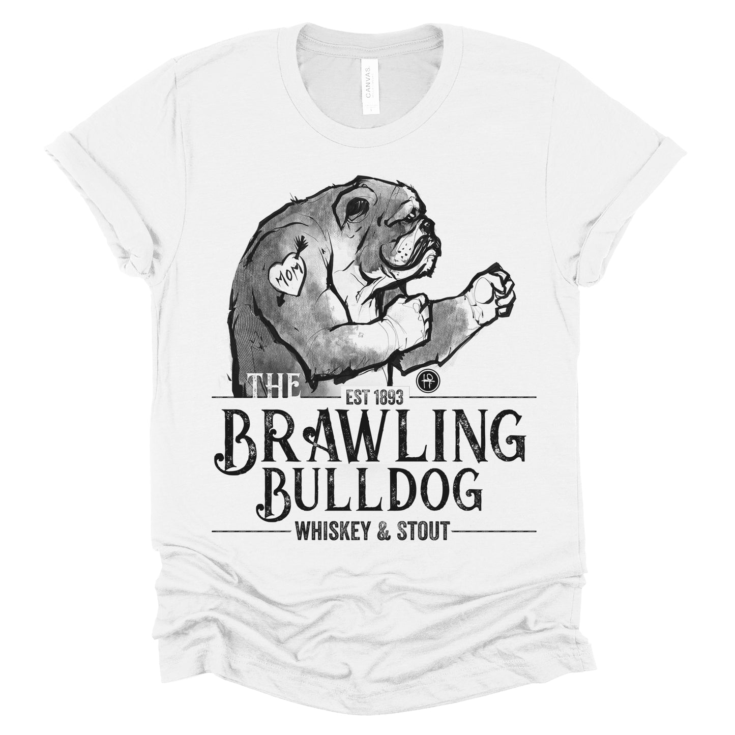 Brawling Bulldog Pub: Brawler's Haven T-Shirt