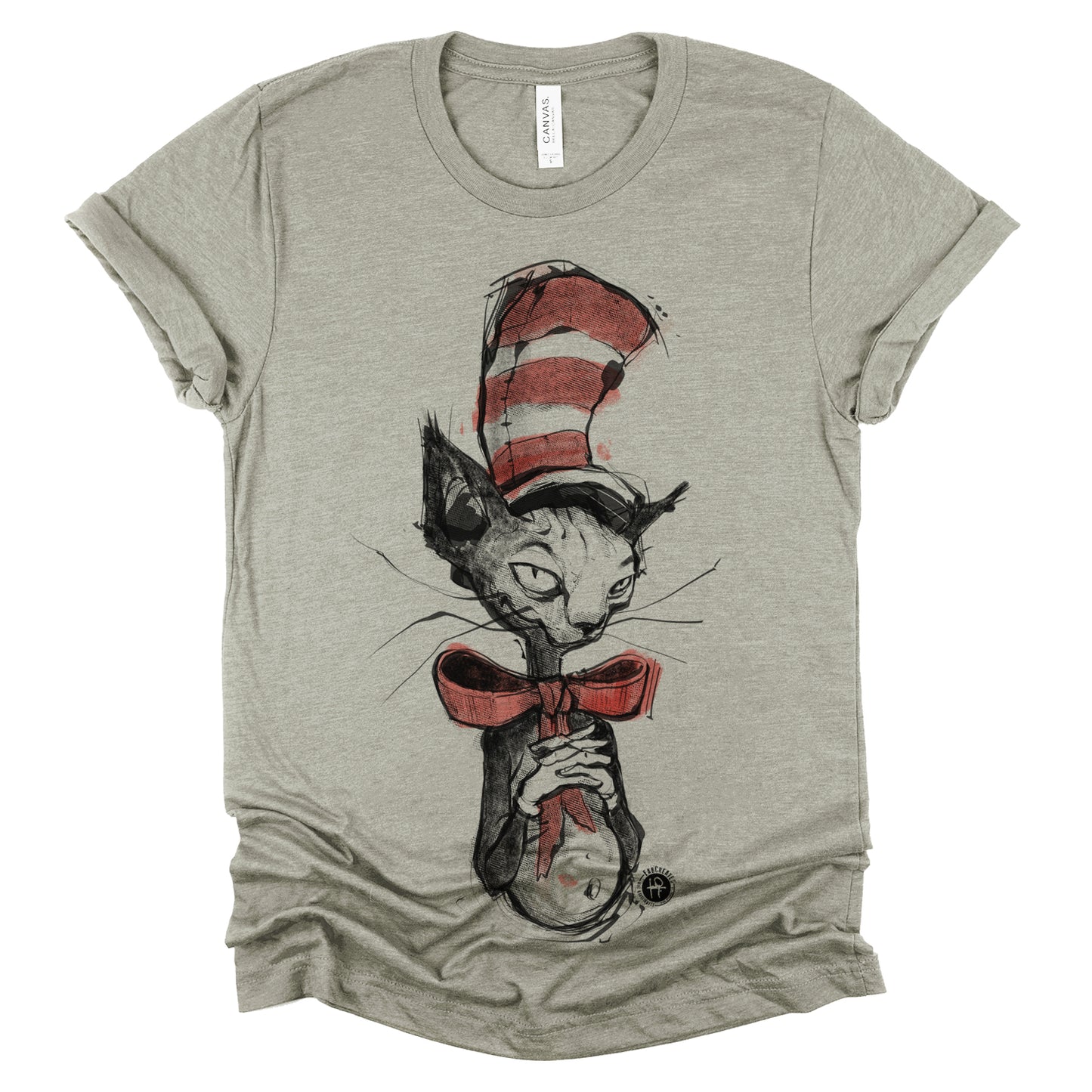Kitty in the Hat: Whimsical Revived T-shirt