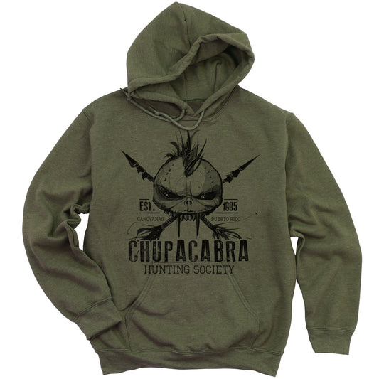 Chupacabra Hunting Society: Hunt Down the Legendary Beast Hoodie