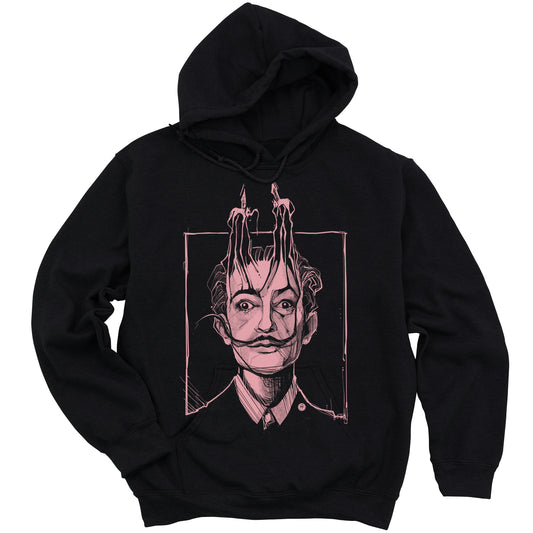 Dali's Portrait: Surreal Tribute Hoodie