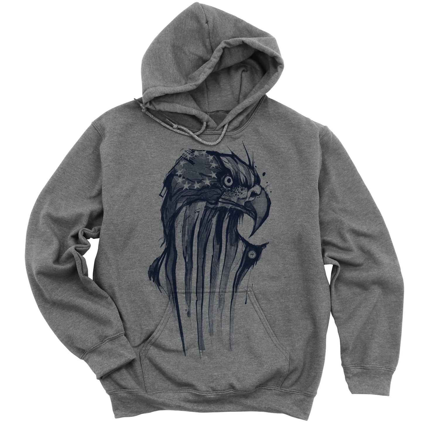 Eagle Flag: Pride in Every Feather Hoodie