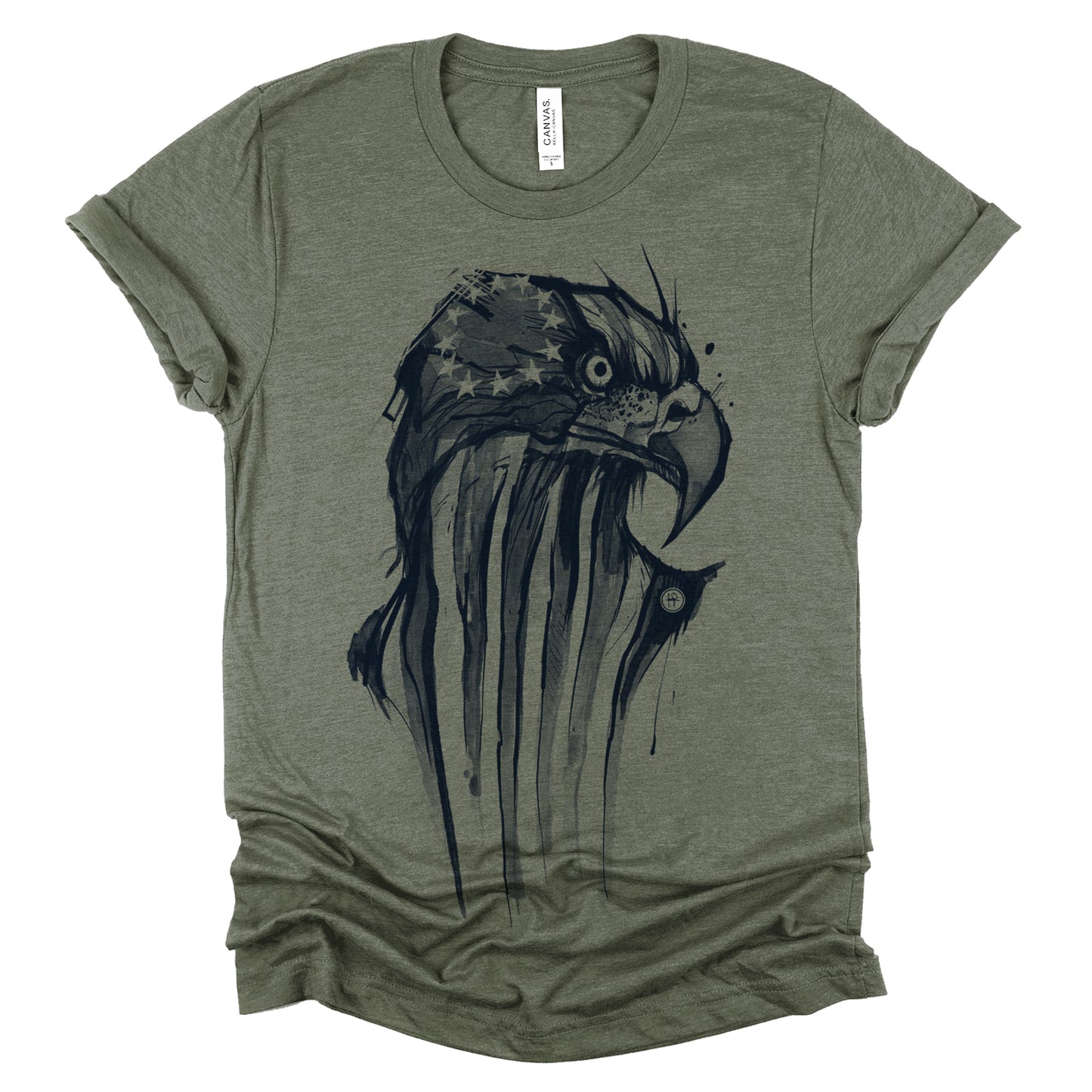 Eagle Flag: Pride in Every Feather T-Shirt