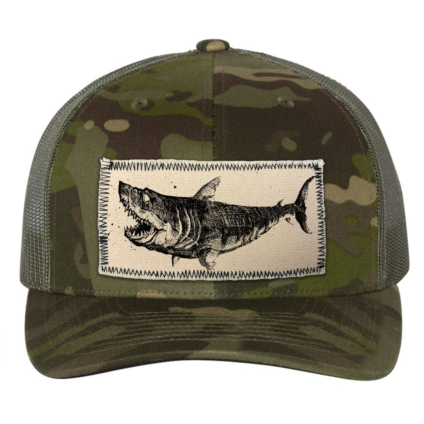 Eerie Shark Trucker Hat