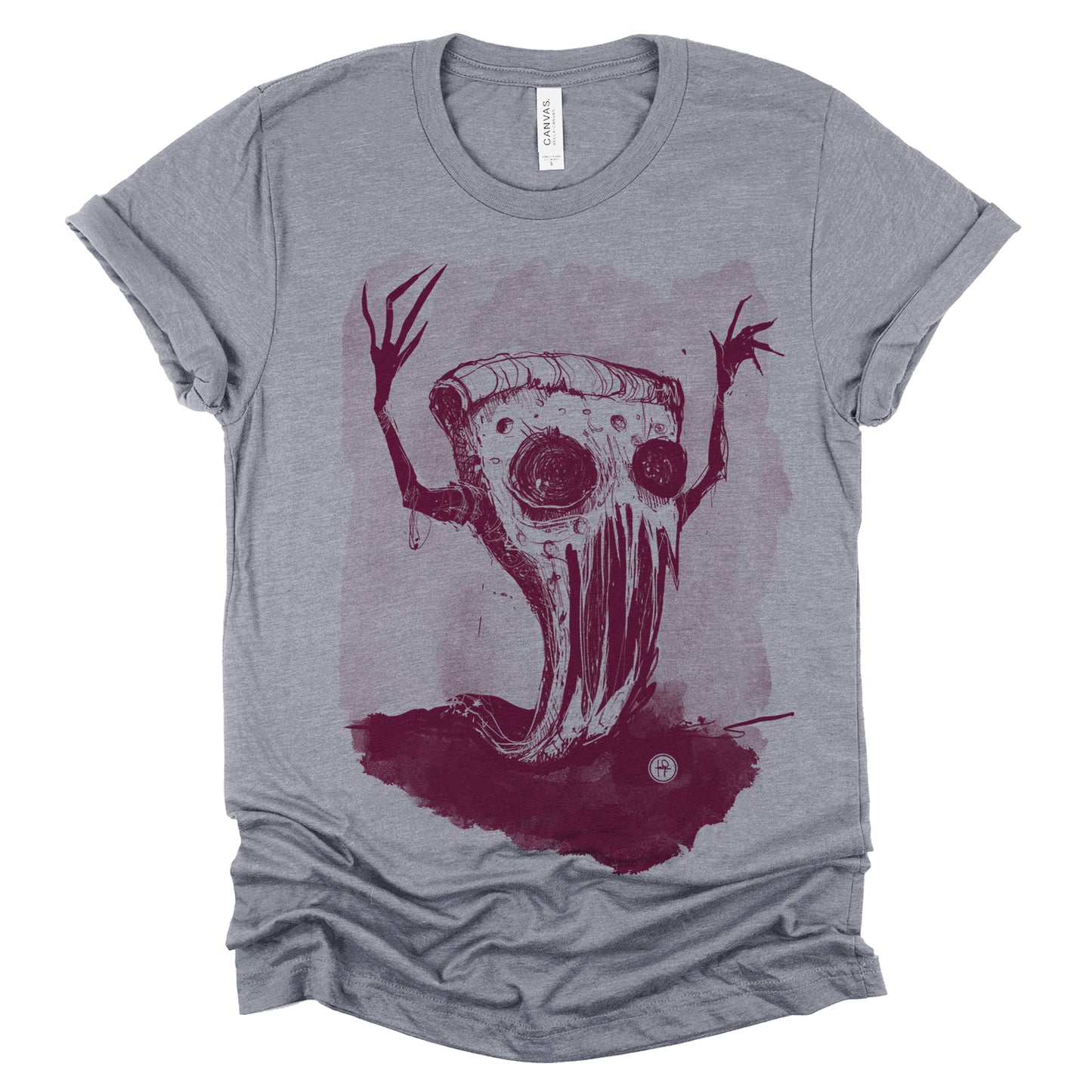 Evil Pizza: Slice of Wickedness T-shirt
