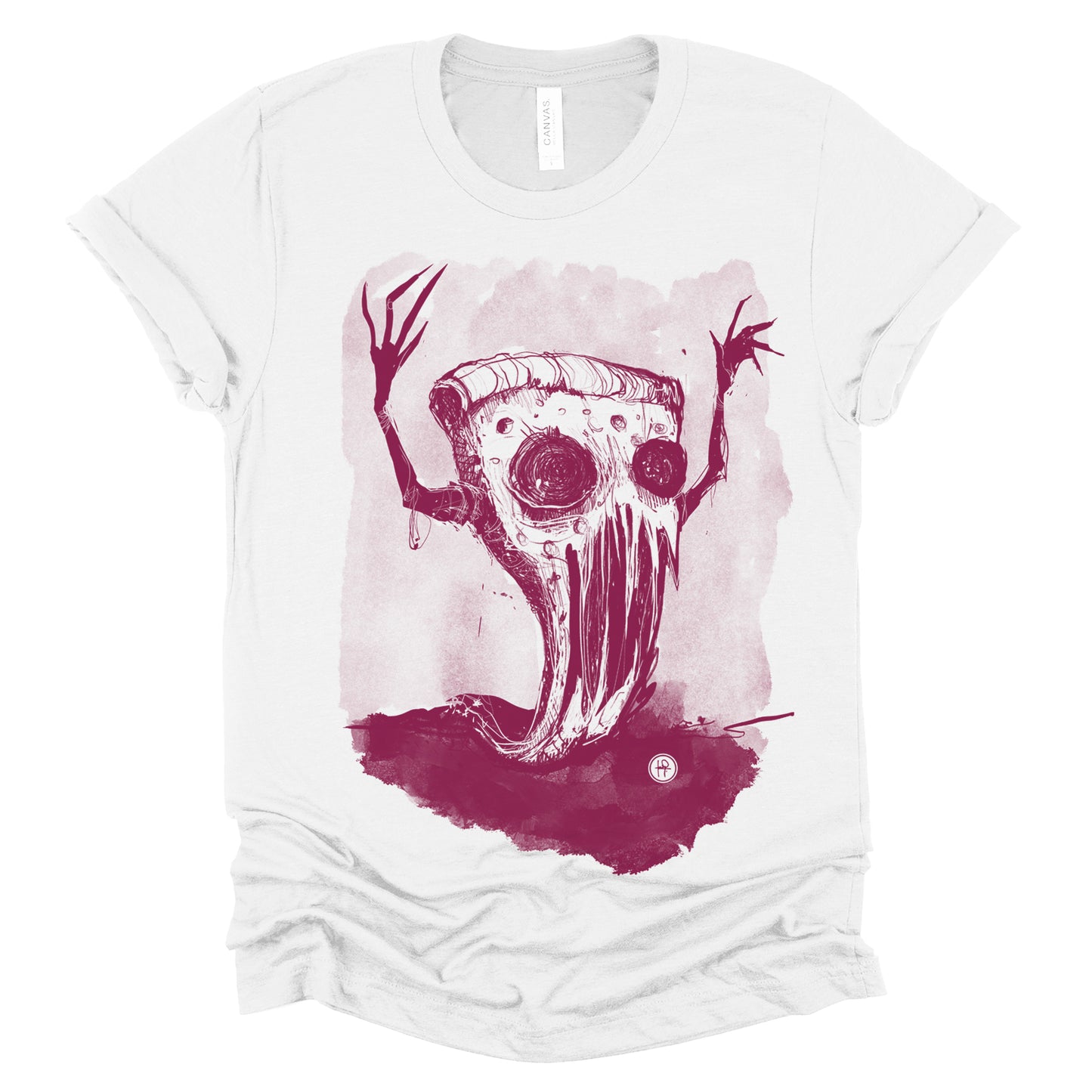 Evil Pizza: Slice of Wickedness T-shirt
