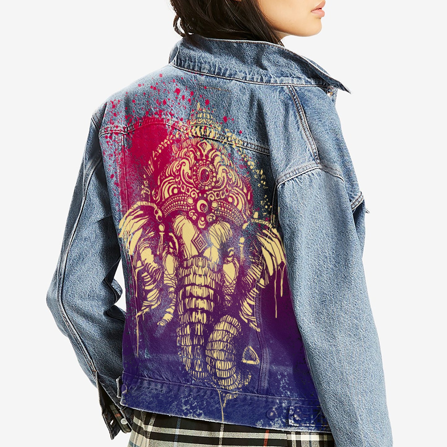 Ganesha: Remover of Obstacles Levi's Trucker Jacket