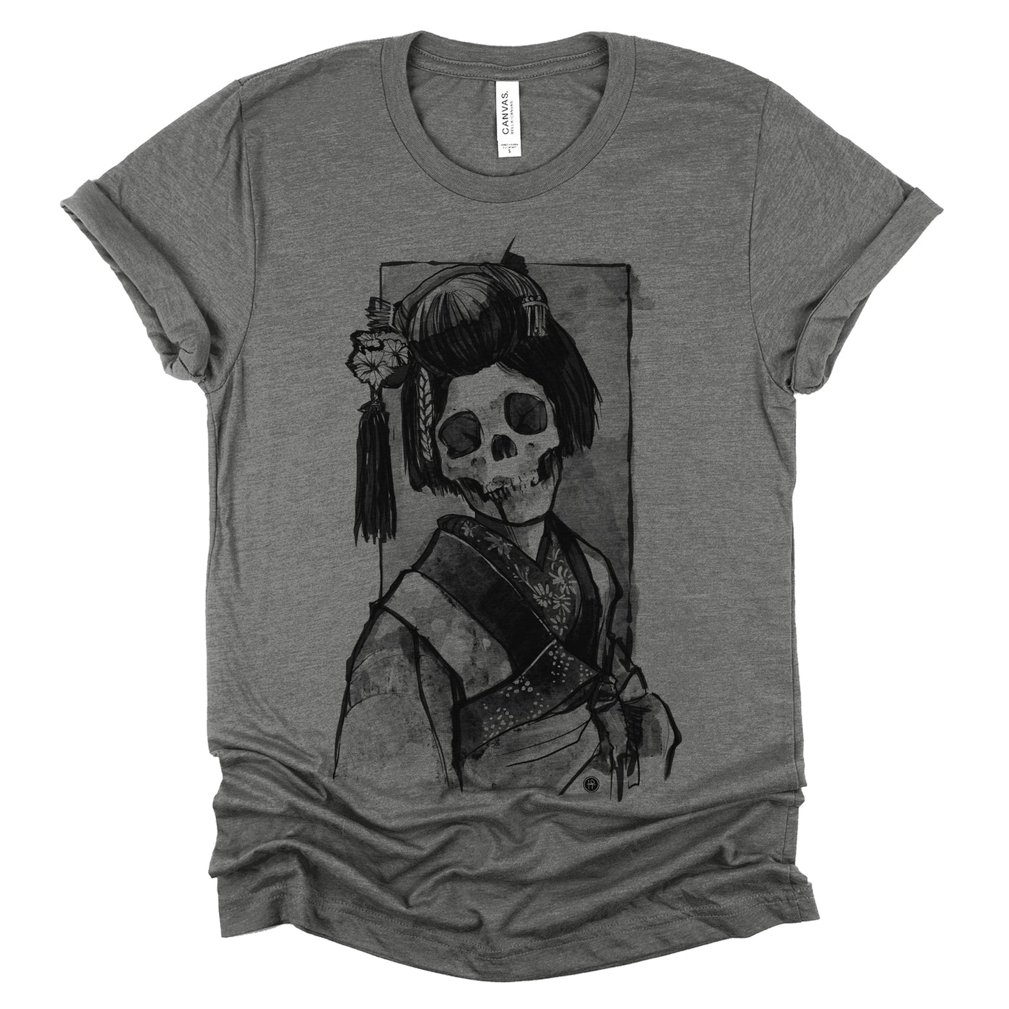 Geisha: Traditional Elegance with a Gritty Twist T-shirt