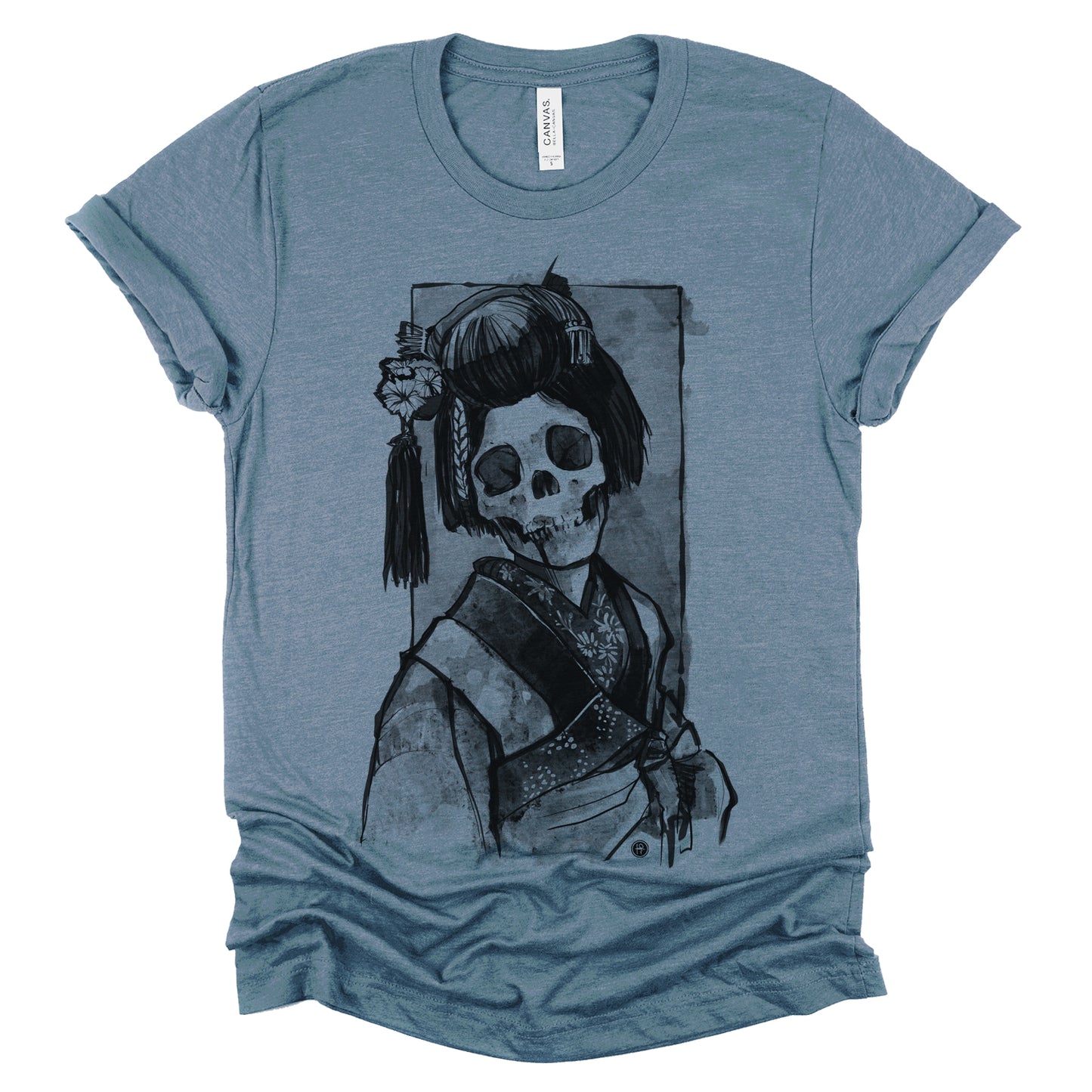 Geisha: Traditional Elegance with a Gritty Twist T-shirt