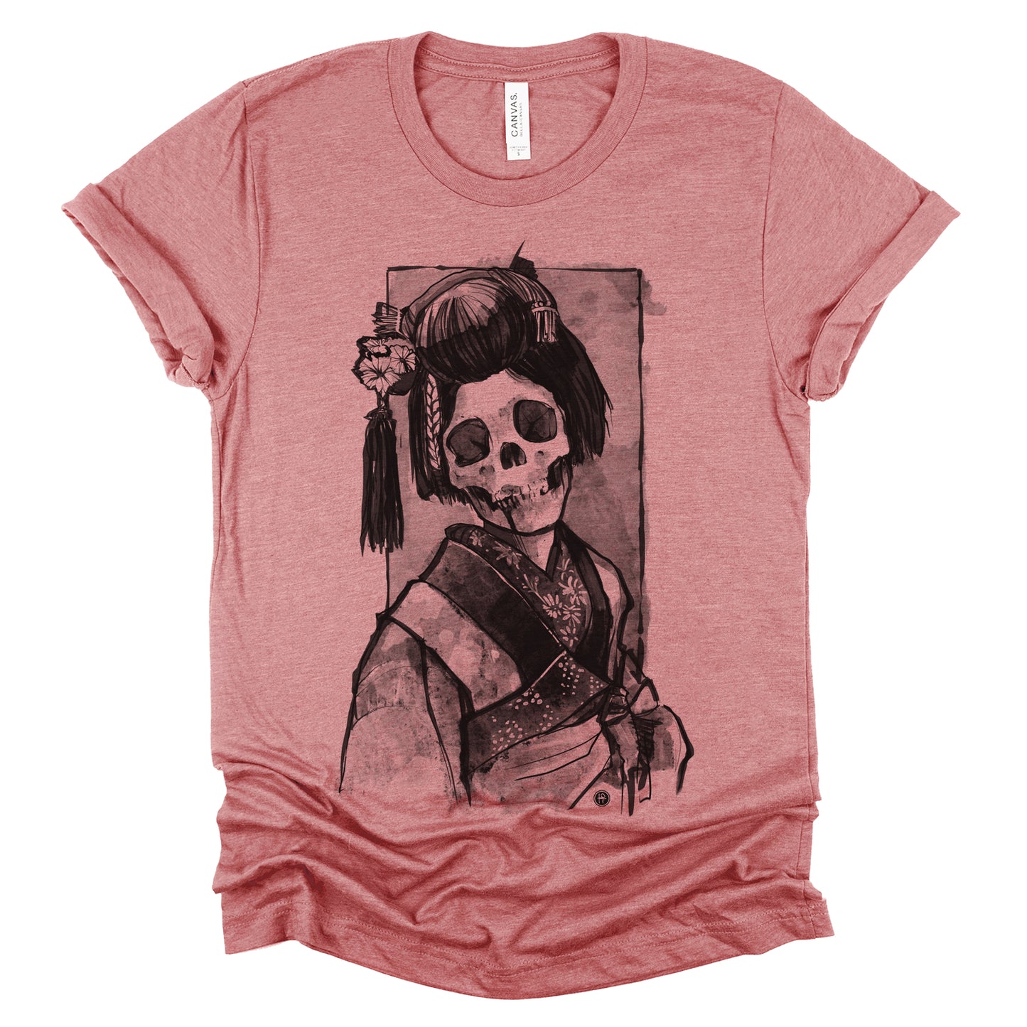 Geisha: Traditional Elegance with a Gritty Twist T-shirt