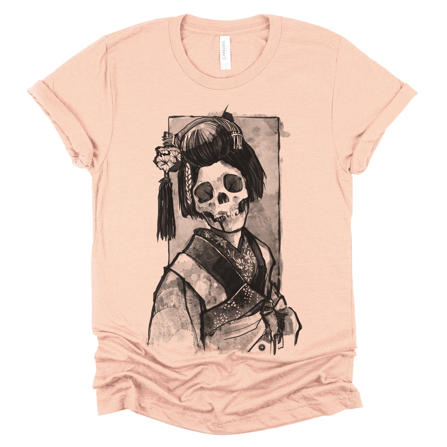 Geisha: Traditional Elegance with a Gritty Twist T-shirt
