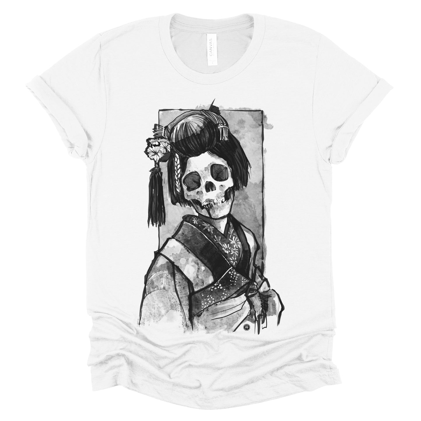 Geisha: Traditional Elegance with a Gritty Twist T-shirt