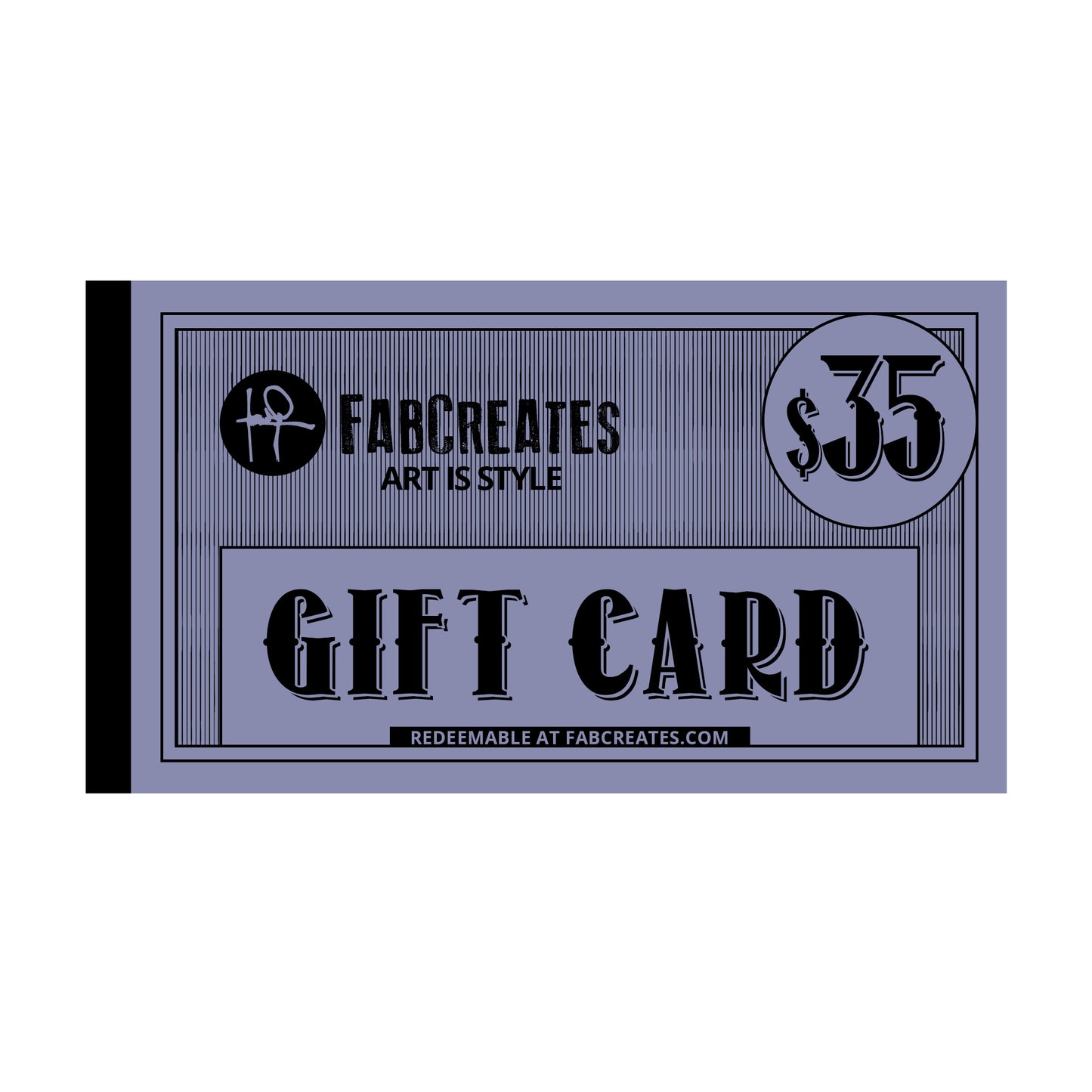 FabCreates Gift Card