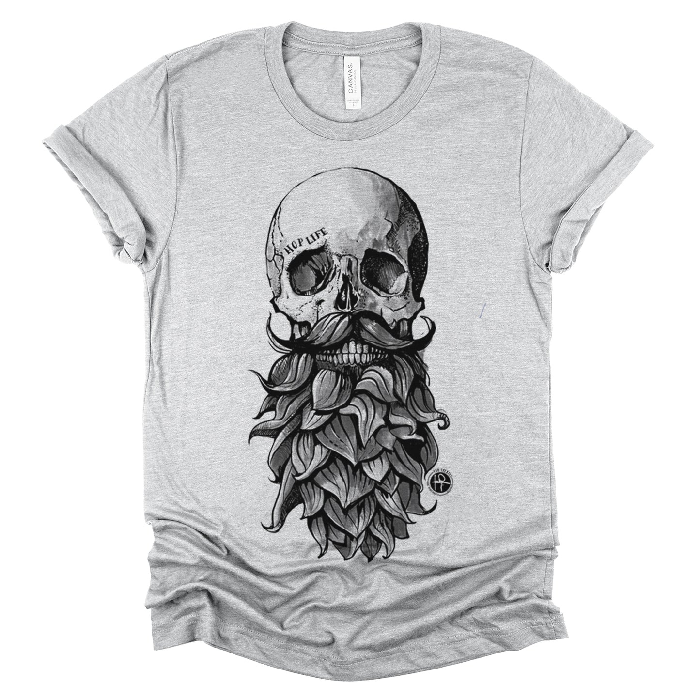 Hop Life Skull: Crafted for Connoisseurs T-shirt