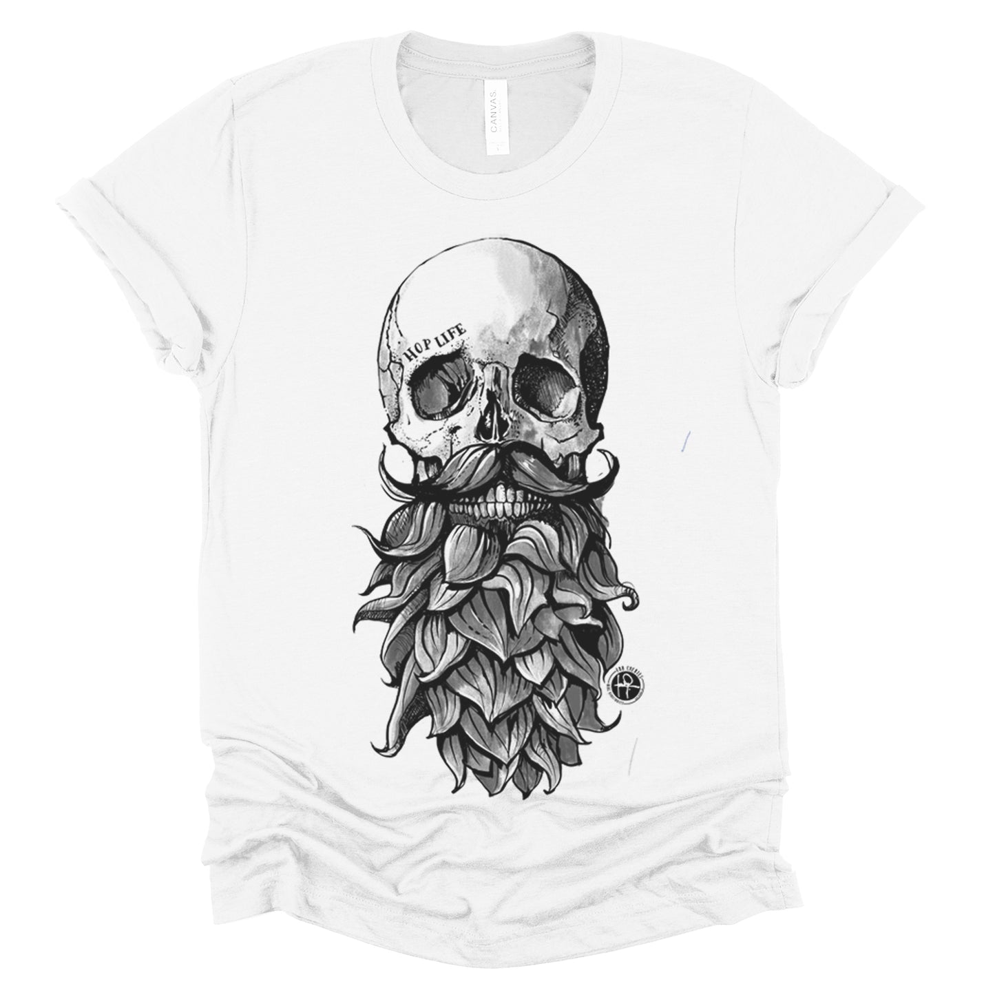Hop Life Skull: Crafted for Connoisseurs T-shirt