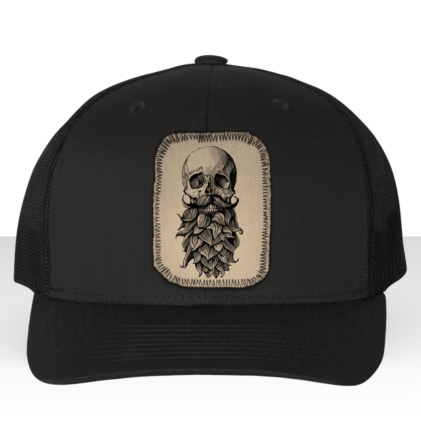 Hop Life Skull: Crafted for Connoisseurs Trucker Hat