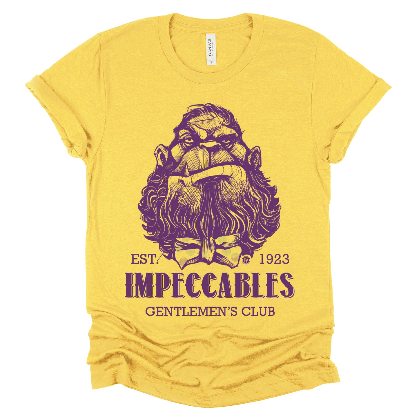 Impeccables Gentlemen's Club: Sophisticated Sasquatch T-Shirt