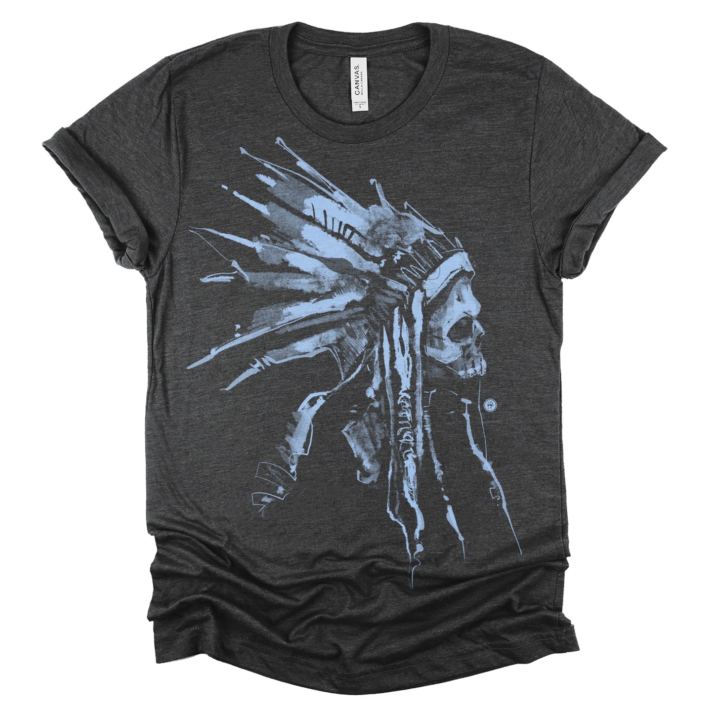 Indian Chief Skull: Tribal Legacy T-Shirt