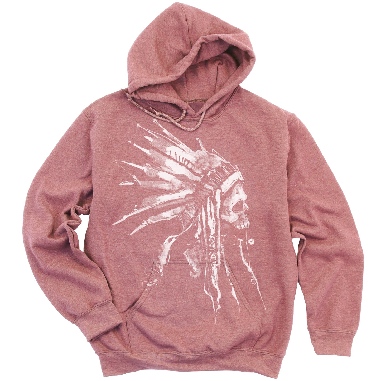 Indian Chief Skull: Tribal Legacy Hoodie