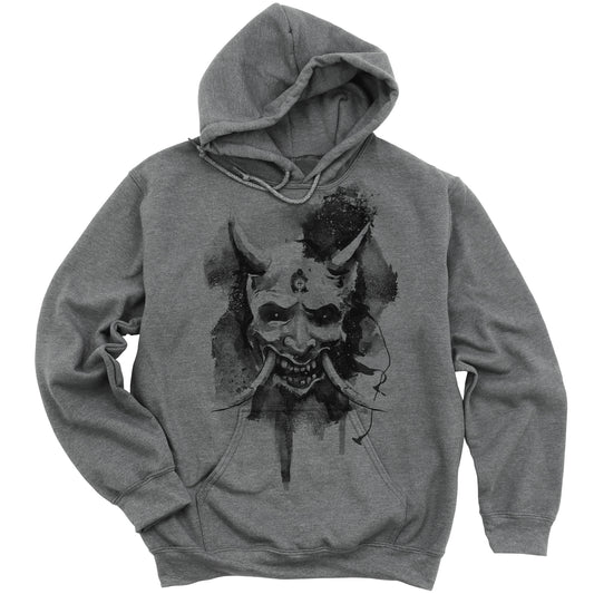 Japanese Hannya Mask Printed Hoodie