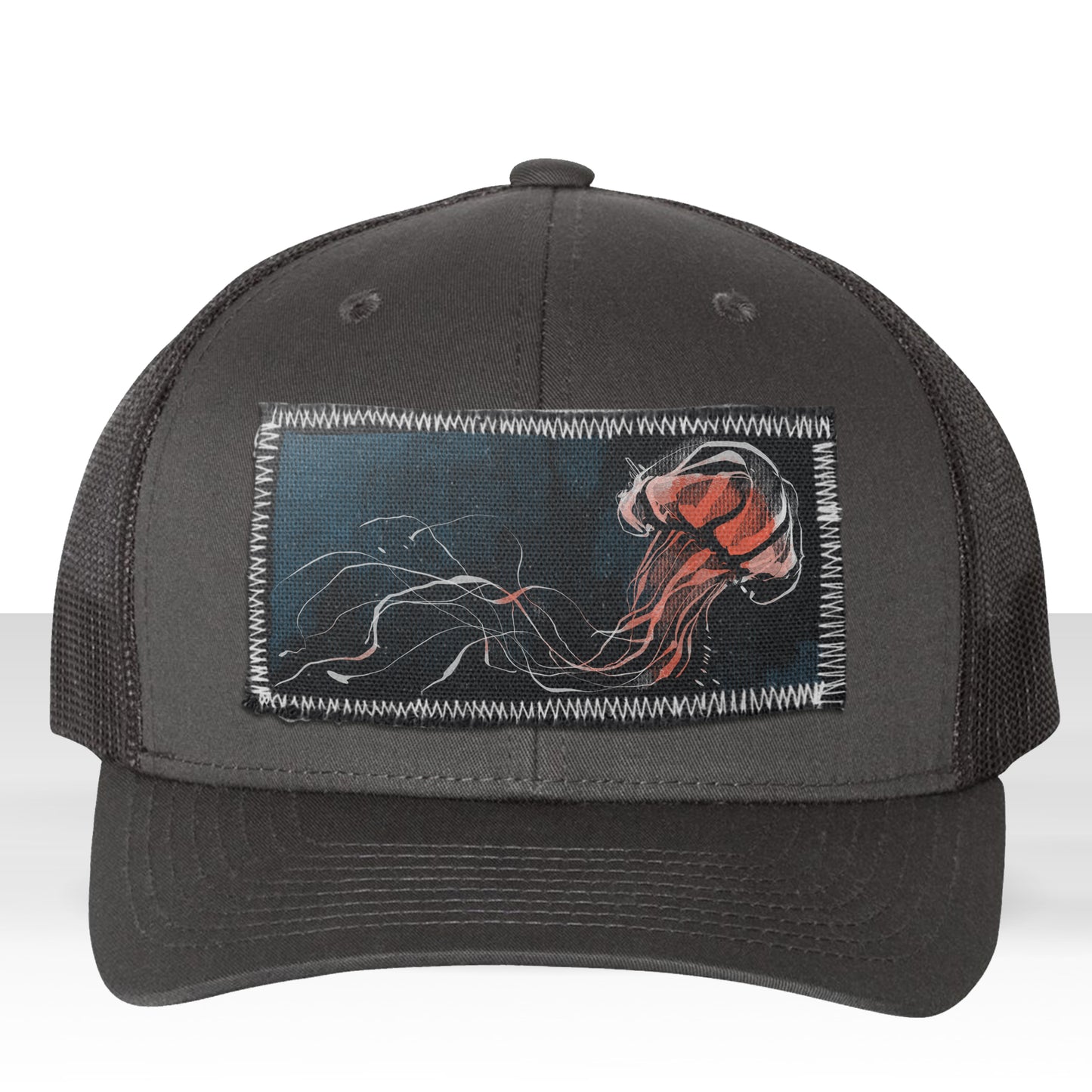 Jelly Fish: Fluid Movement Trucker Hat