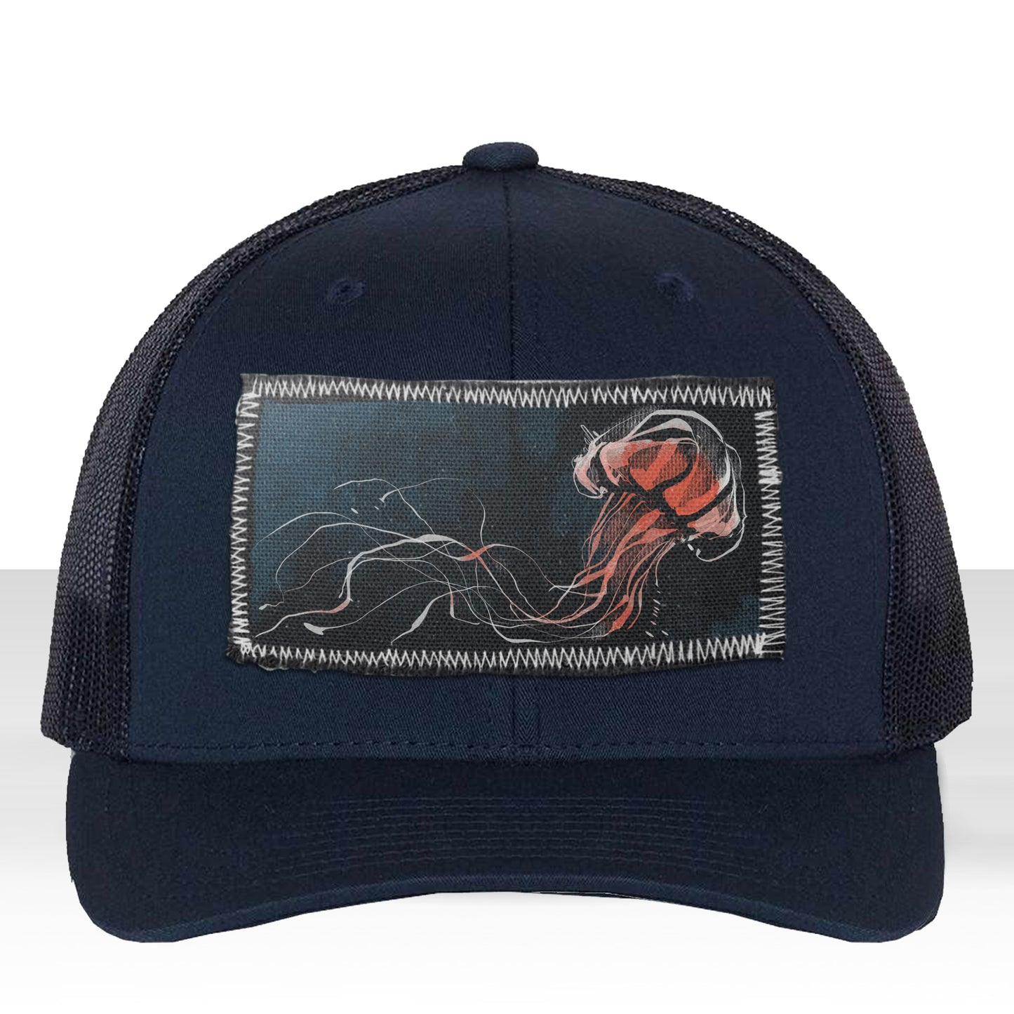 Jelly Fish: Fluid Movement Trucker Hat