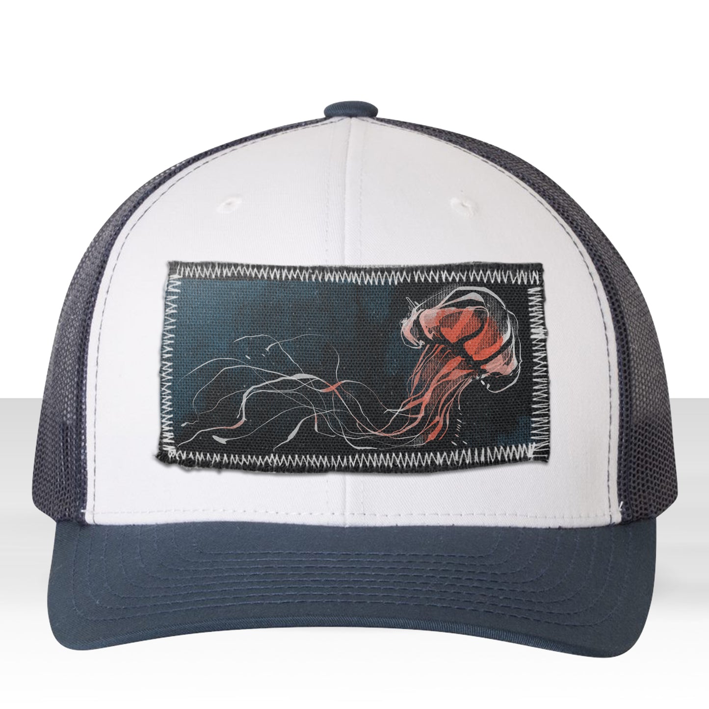 Jelly Fish: Fluid Movement Trucker Hat