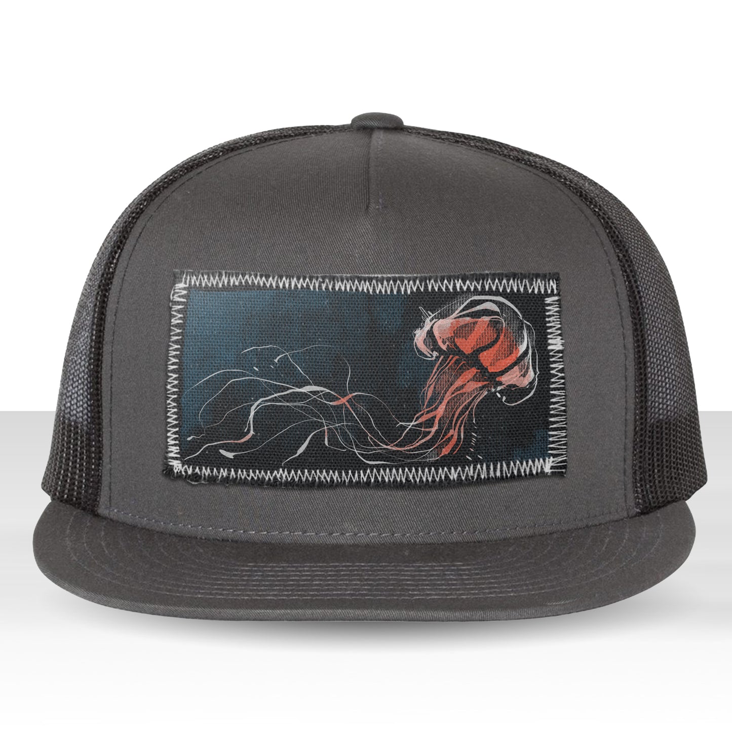 Jelly Fish: Fluid Movement Trucker Hat