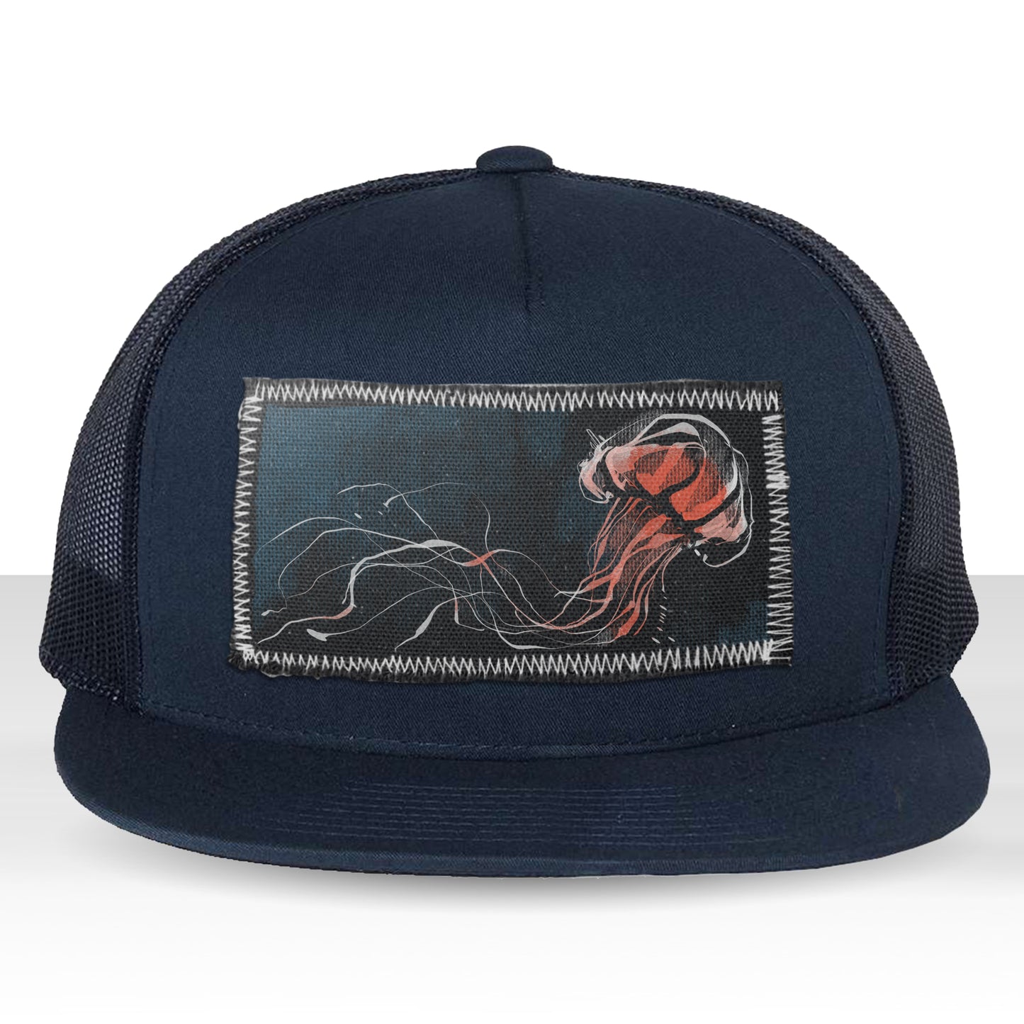 Jelly Fish: Fluid Movement Trucker Hat