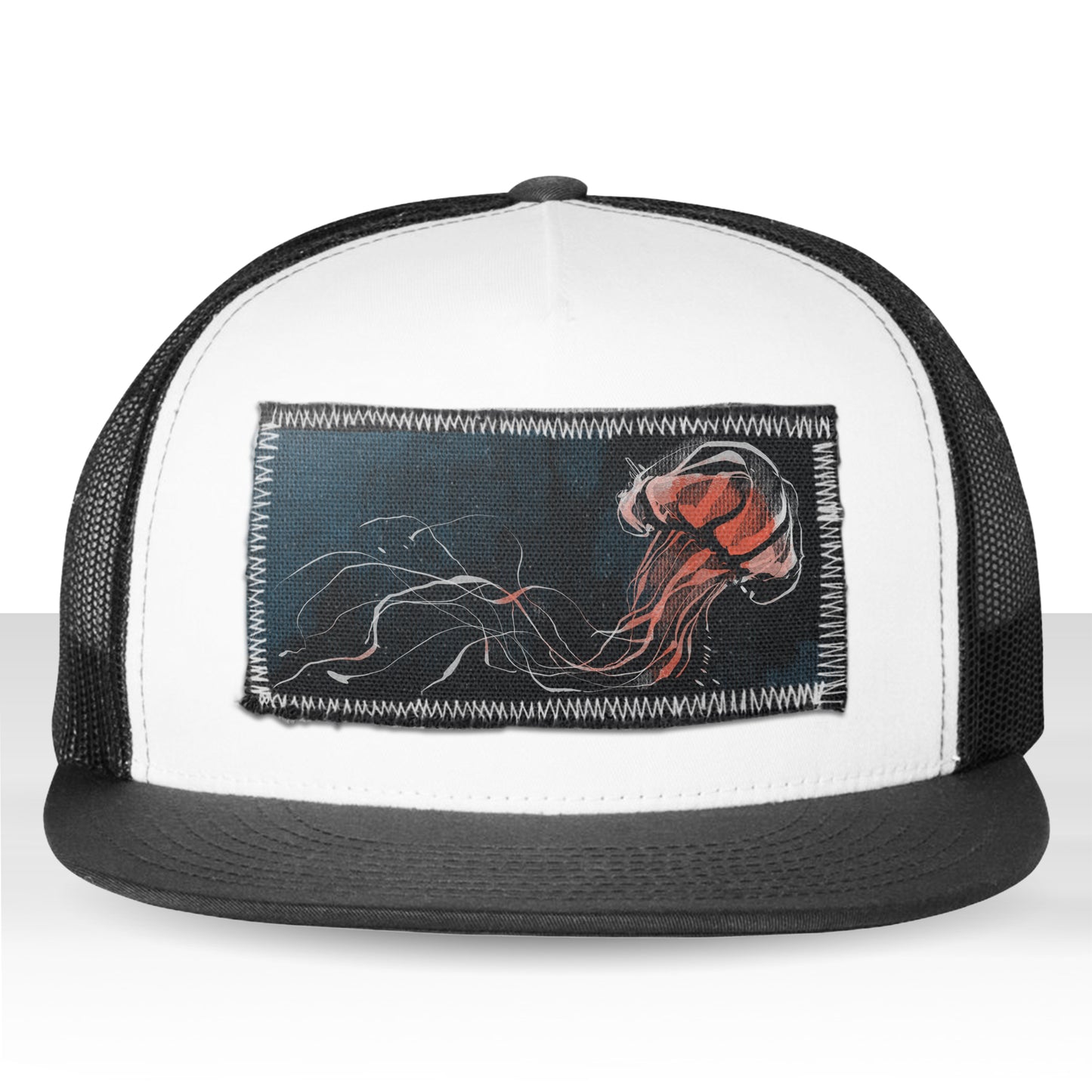 Jelly Fish: Fluid Movement Trucker Hat
