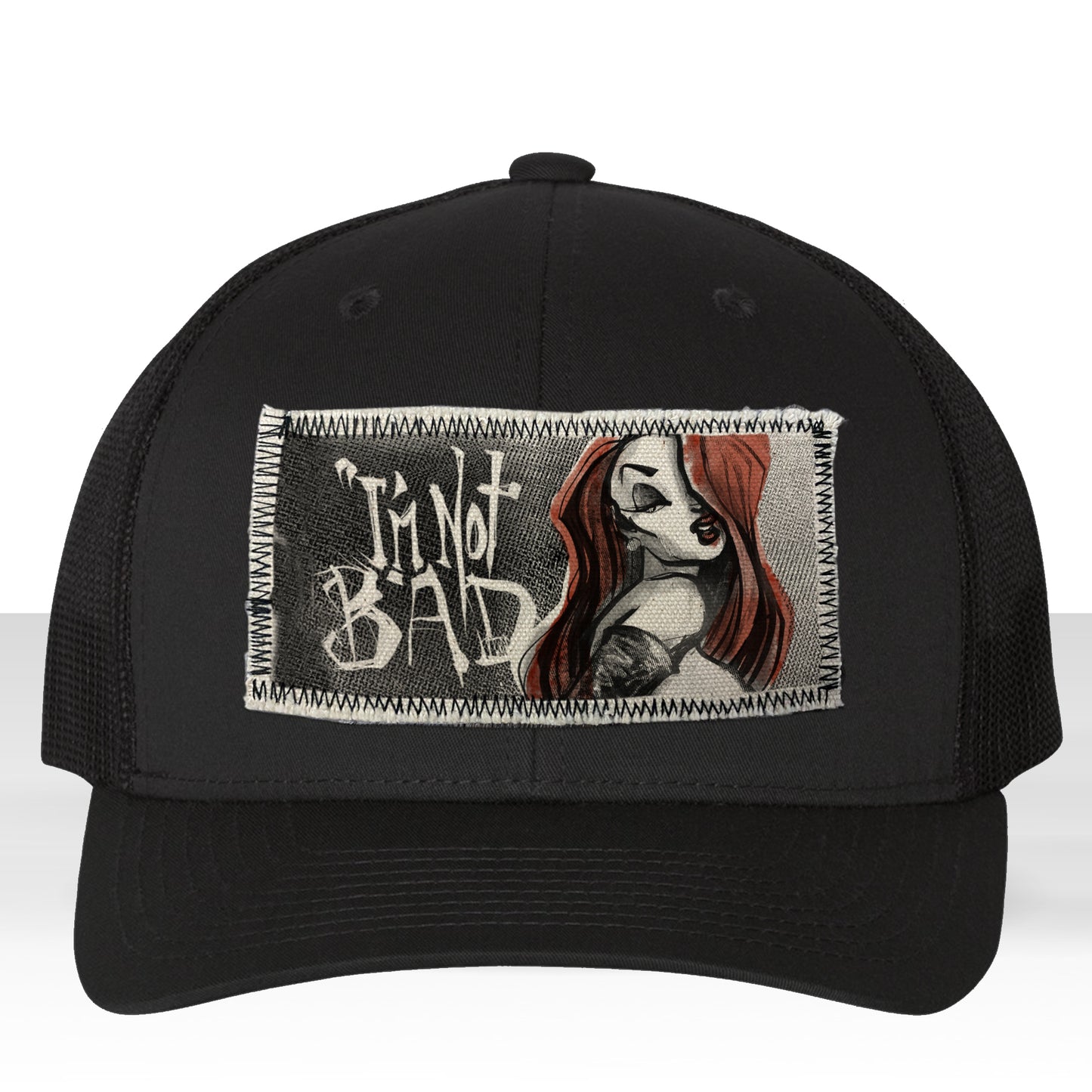 Mrs. Rabbit BAD: Embrace Your Bad Side Trucker Hat