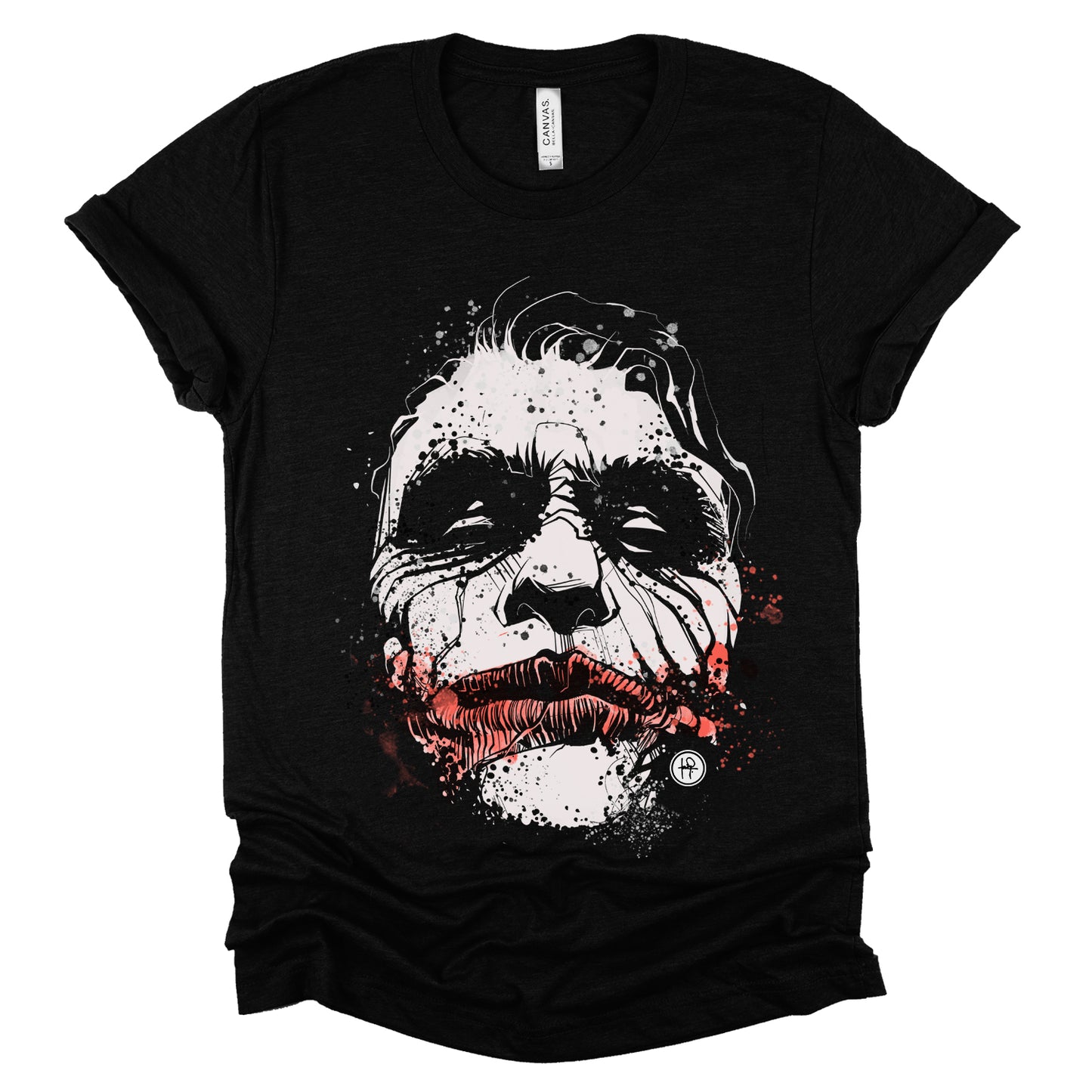Serious Smile: Tribute to Heath's Joker T-Shirt