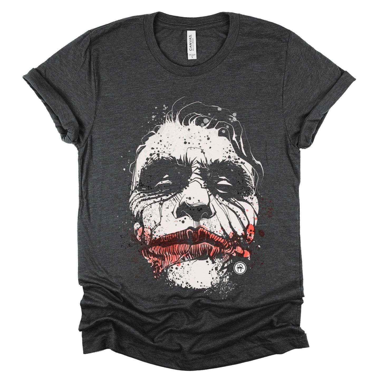 Serious Smile: Tribute to Heath's Joker T-Shirt