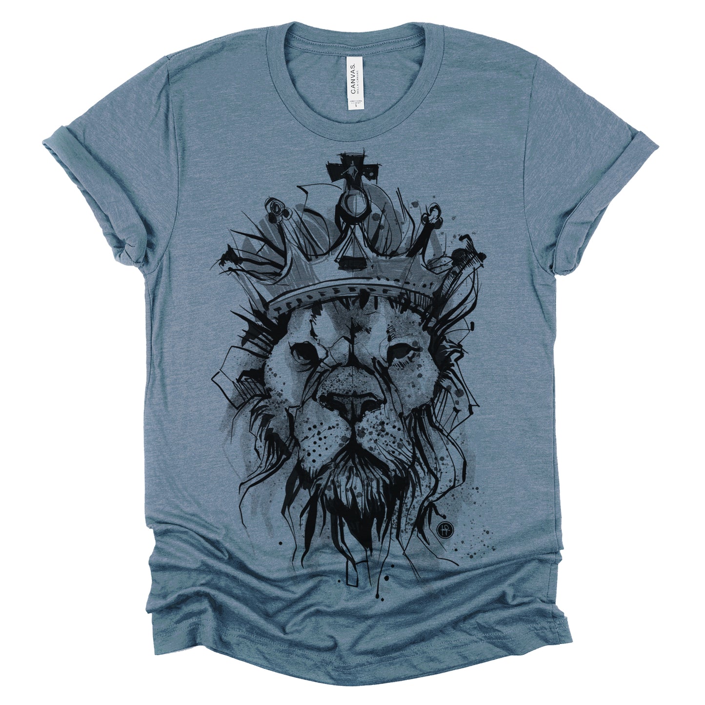 Lion Crown: Majestic Royalty T-shirt