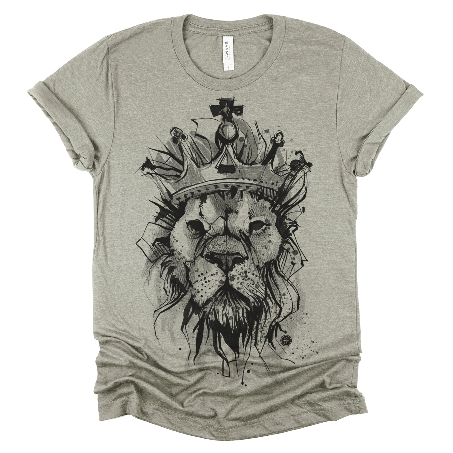 Lion Crown: Majestic Royalty T-shirt