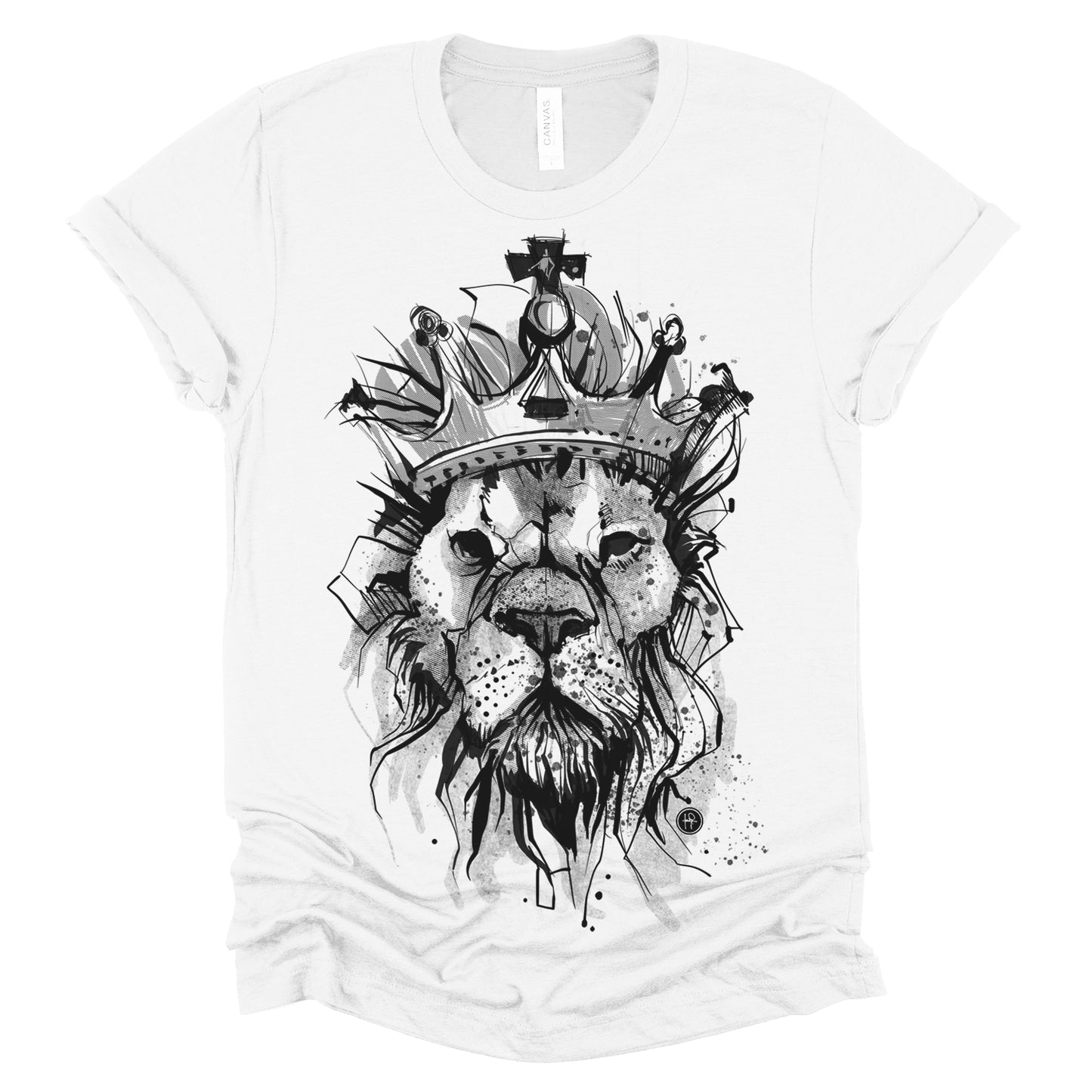 Lion Crown: Majestic Royalty T-shirt