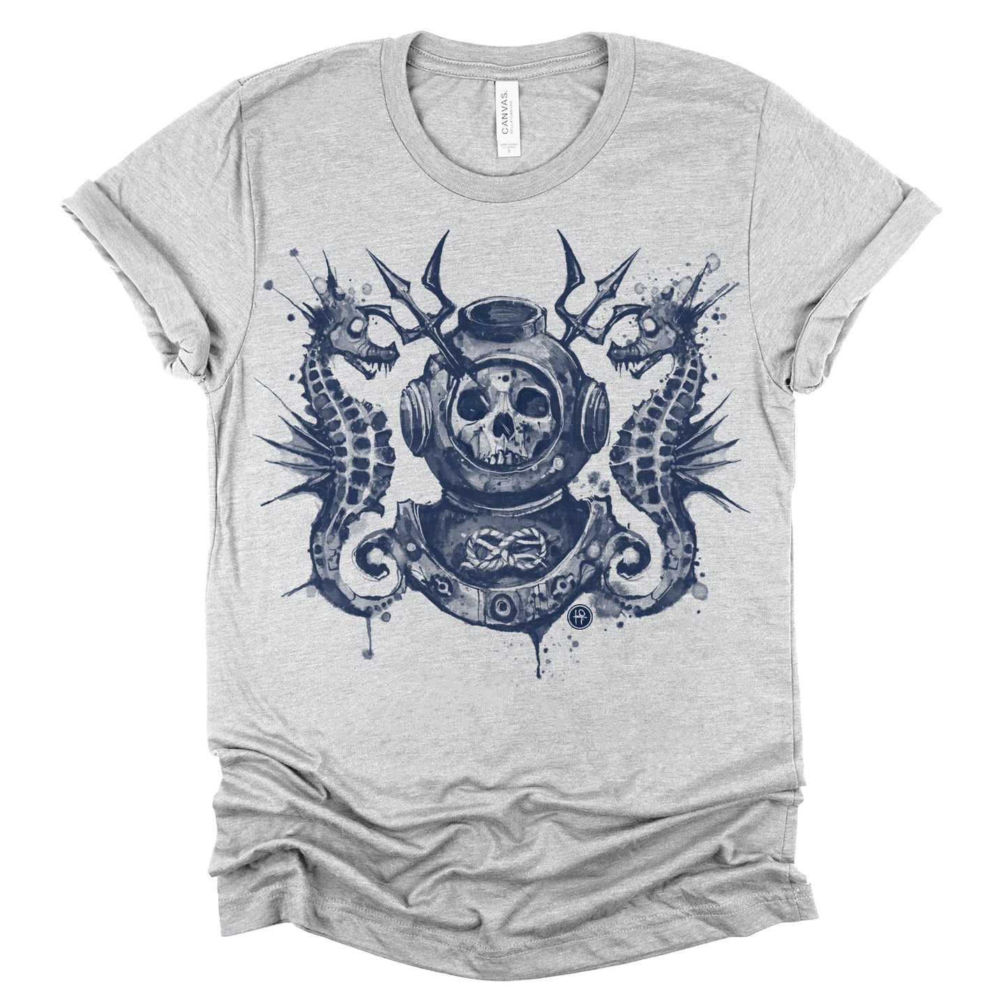 Master Navy Diver: Into the Macabre Depths T-Shirt