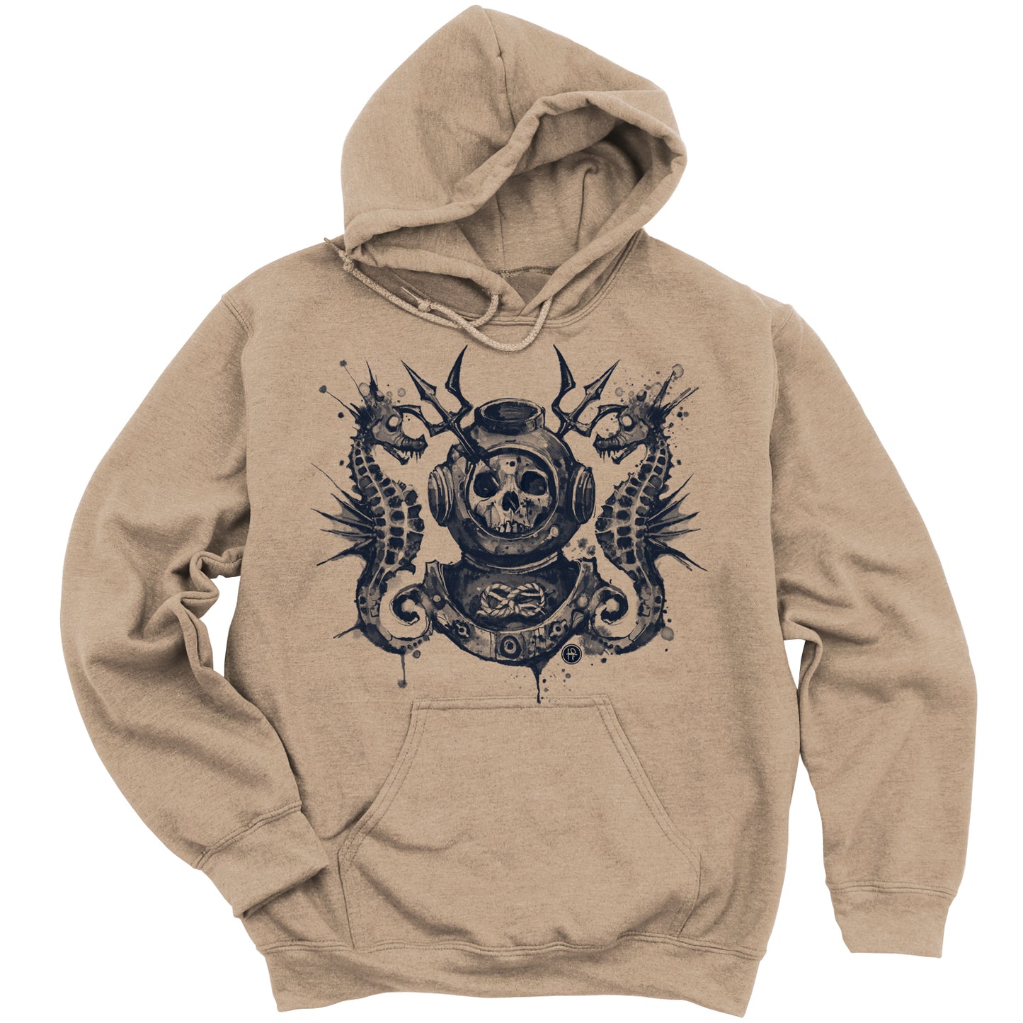 Master Navy Diver: Into the Macabre Depths Hoodie