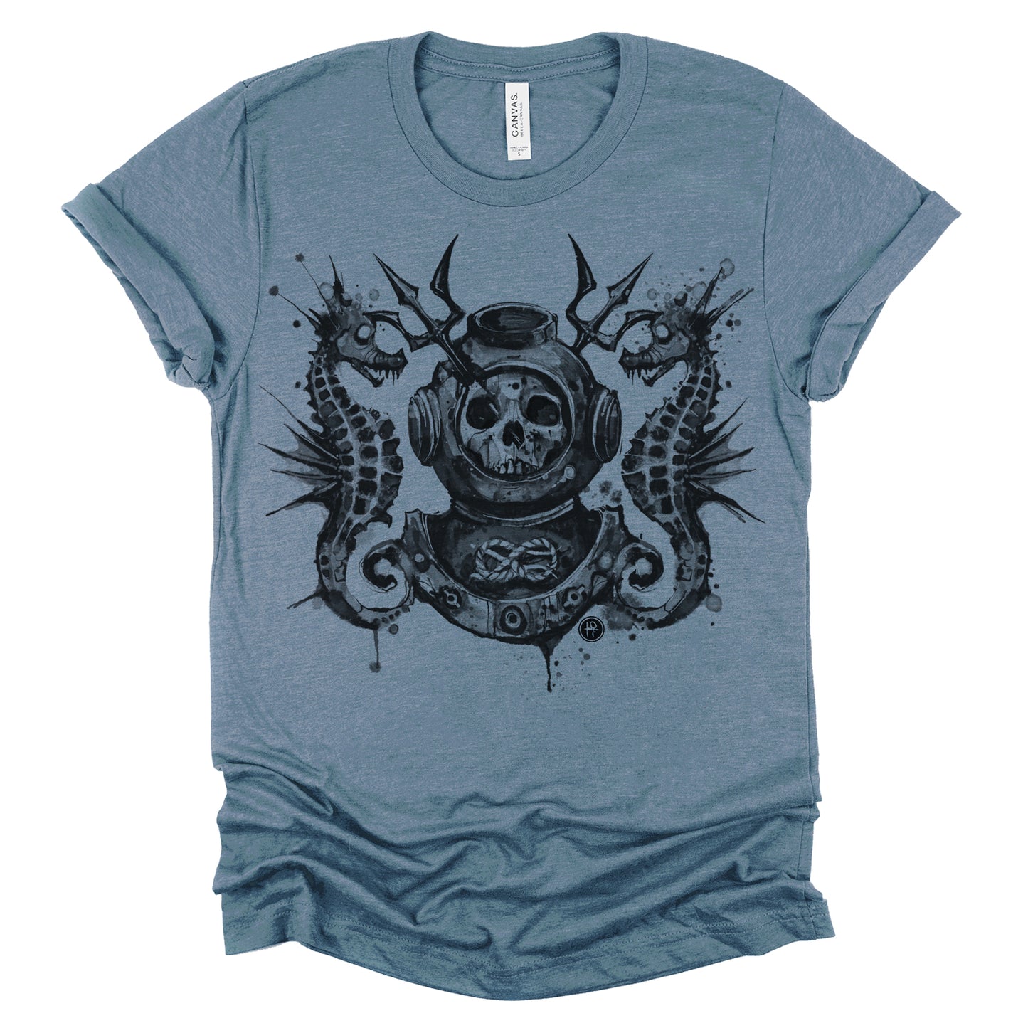 Master Navy Diver: Into the Macabre Depths T-Shirt