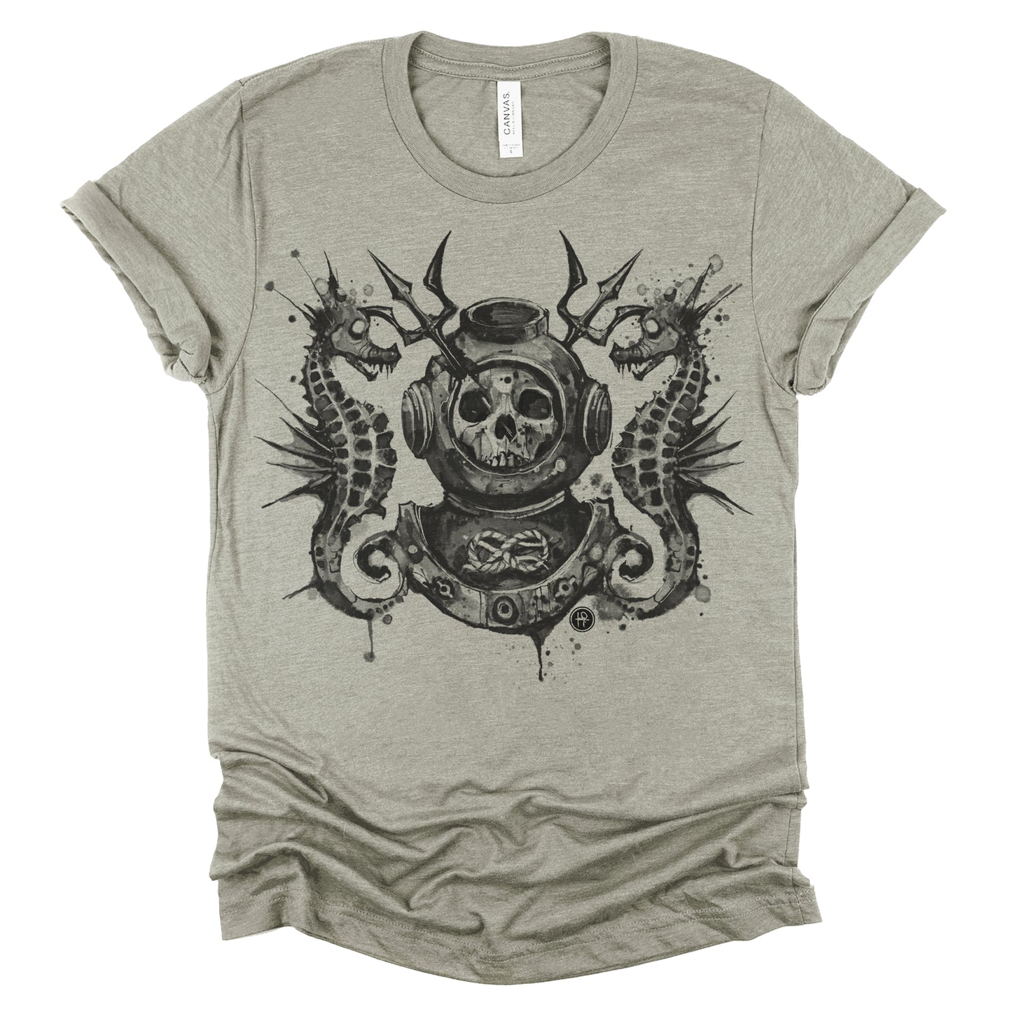 Master Navy Diver: Into the Macabre Depths T-Shirt