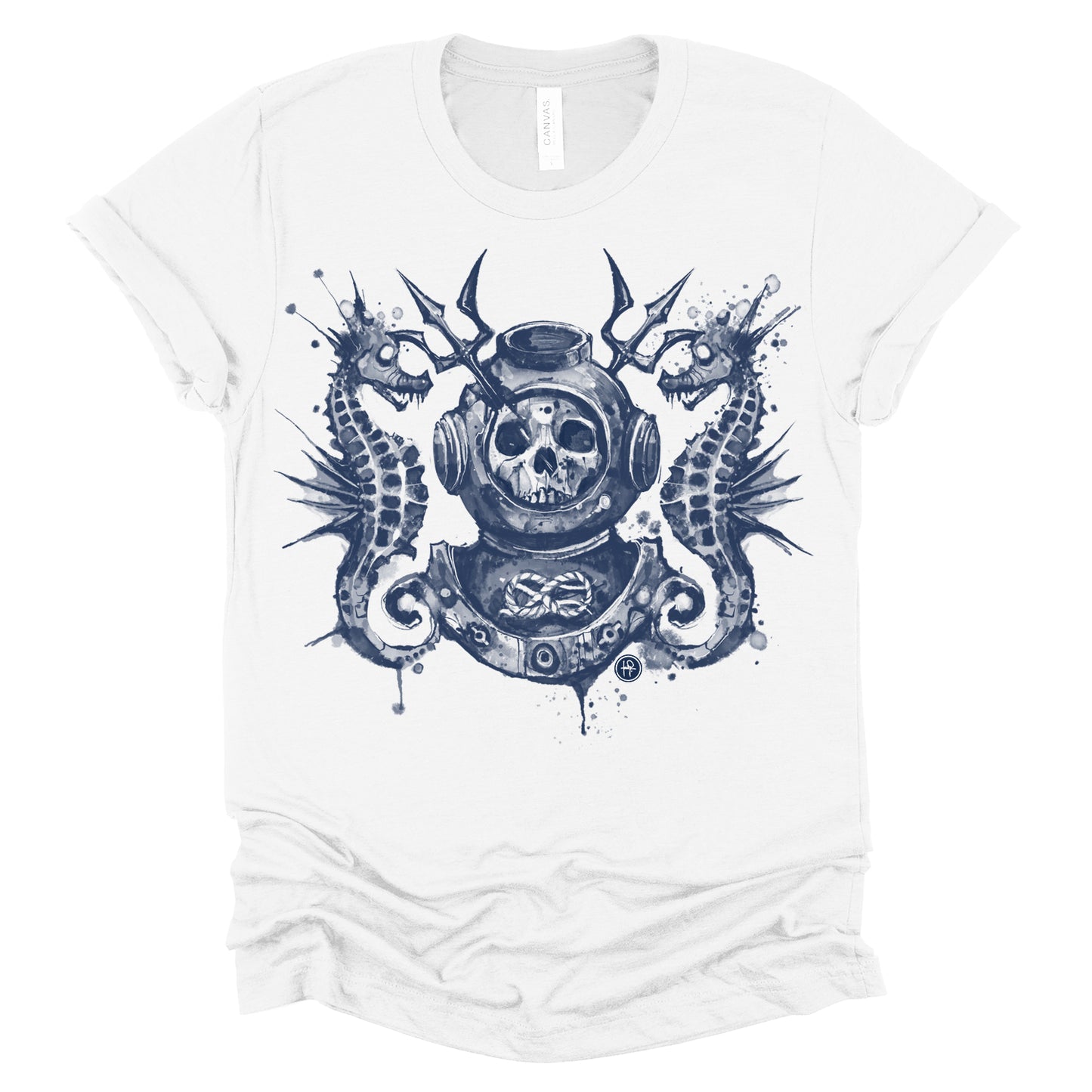 Master Navy Diver: Into the Macabre Depths T-Shirt
