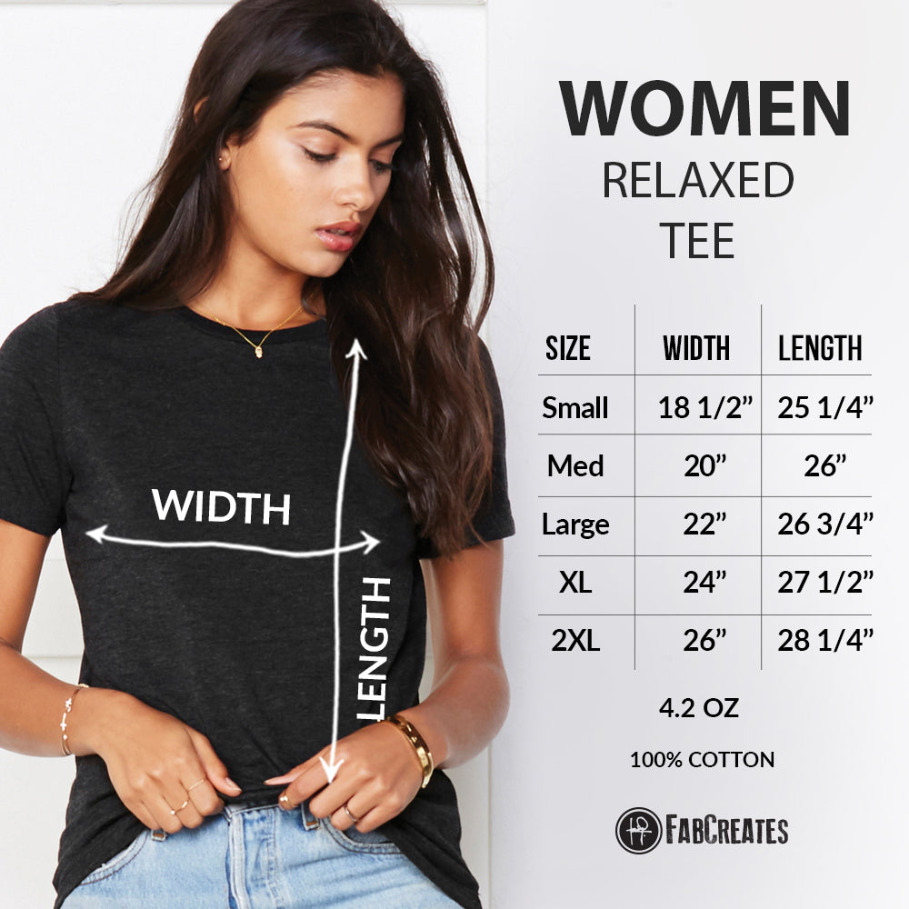 Custom Women's Relaxed T-shirt (6400CVC)