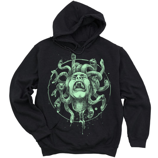 Medusa's Pain: Scream Captured Hoodie