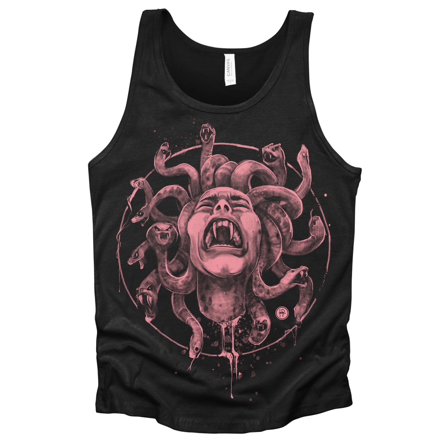 Medusa's Pain: Scream Captured Tank Top