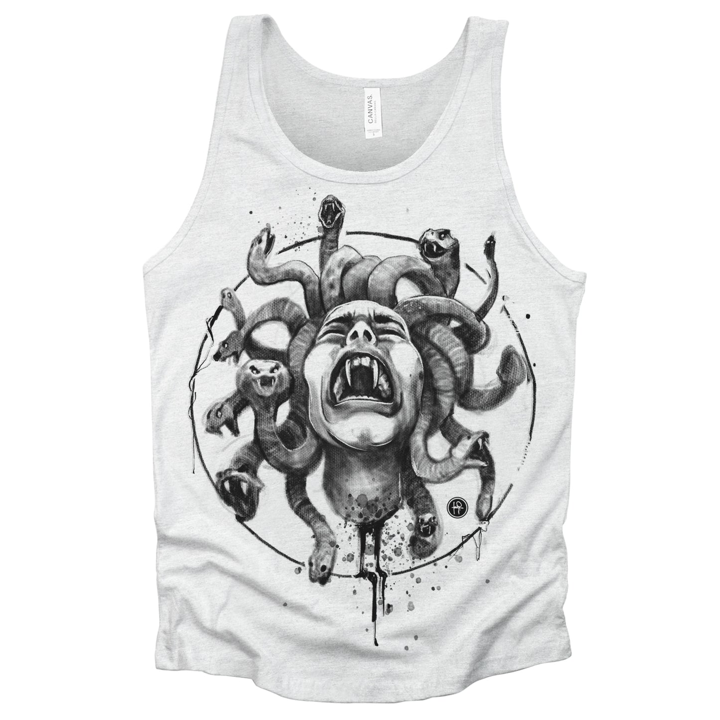 Medusa's Pain: Scream Captured Tank Top