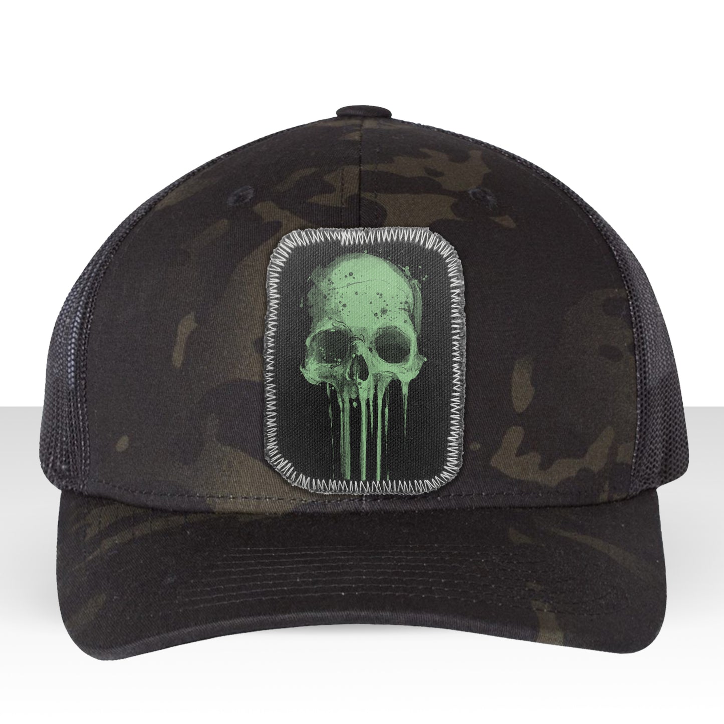 Melting Skull: Dripping Pain Trucker Hat