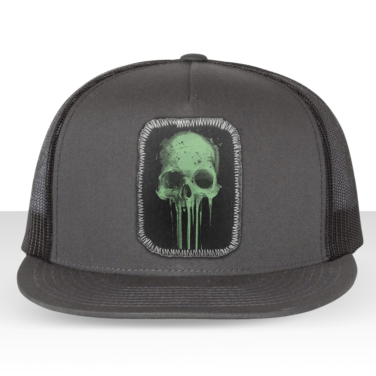 Melting Skull: Dripping Pain Trucker Hat