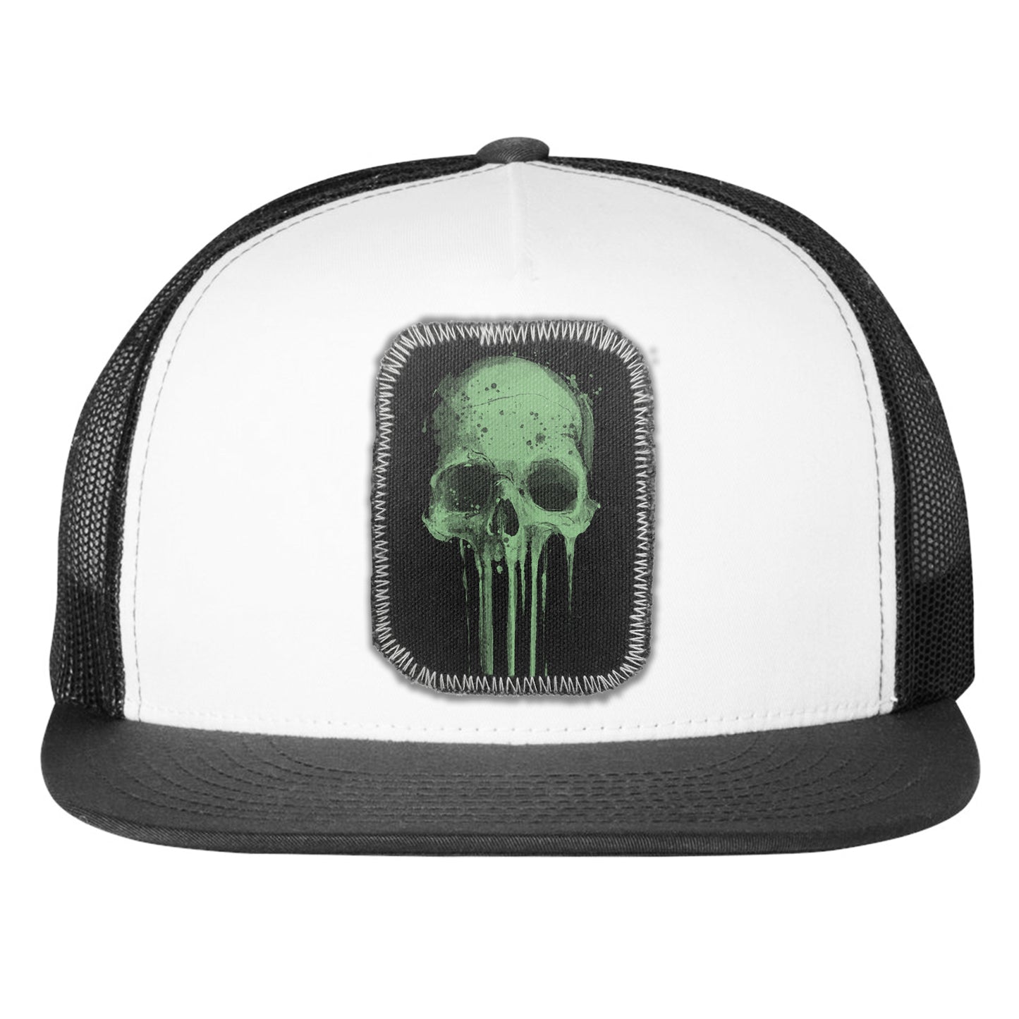 Melting Skull: Dripping Pain Trucker Hat